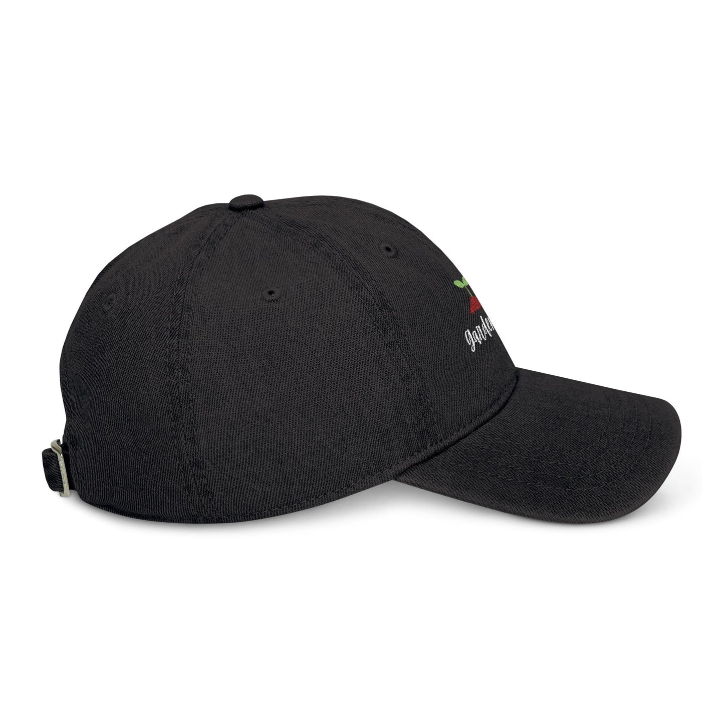 Garden Hoe Embroidered Denim Hat | Perfect Gift for Gardeners, Outdoor Lovers, Eco-Friendly Fashion, Gardening Hat, Spring Outfit