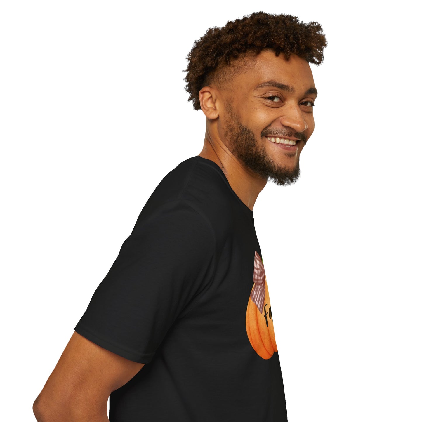 Fall Pumpkin Unisex T-Shirt, Autumn Vibes Tee, Casual Wear Shirt, Halloween Apparel, Thanksgiving Top