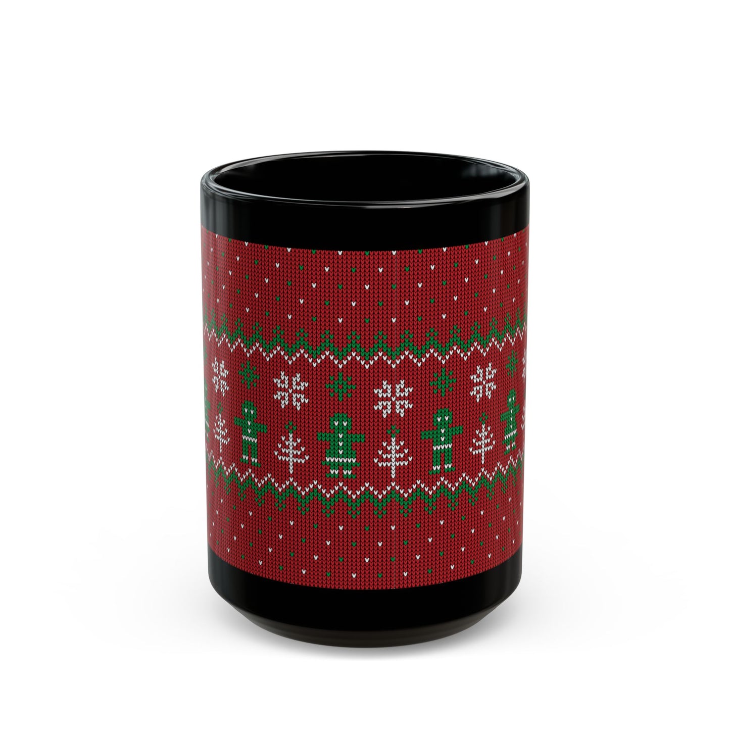 Festive Holiday Mug, Cozy Winter Drinkware, Christmas Gift, Cute Hot Cocoa Cup, Seasonal Coffee Mug