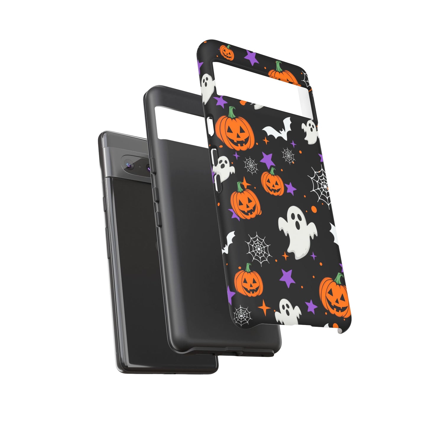Halloween Phone Case: Spooky Ghosts, Pumpkins & Bats, Trick or Treat, Fall Decor, Halloween Night, October Celebrations