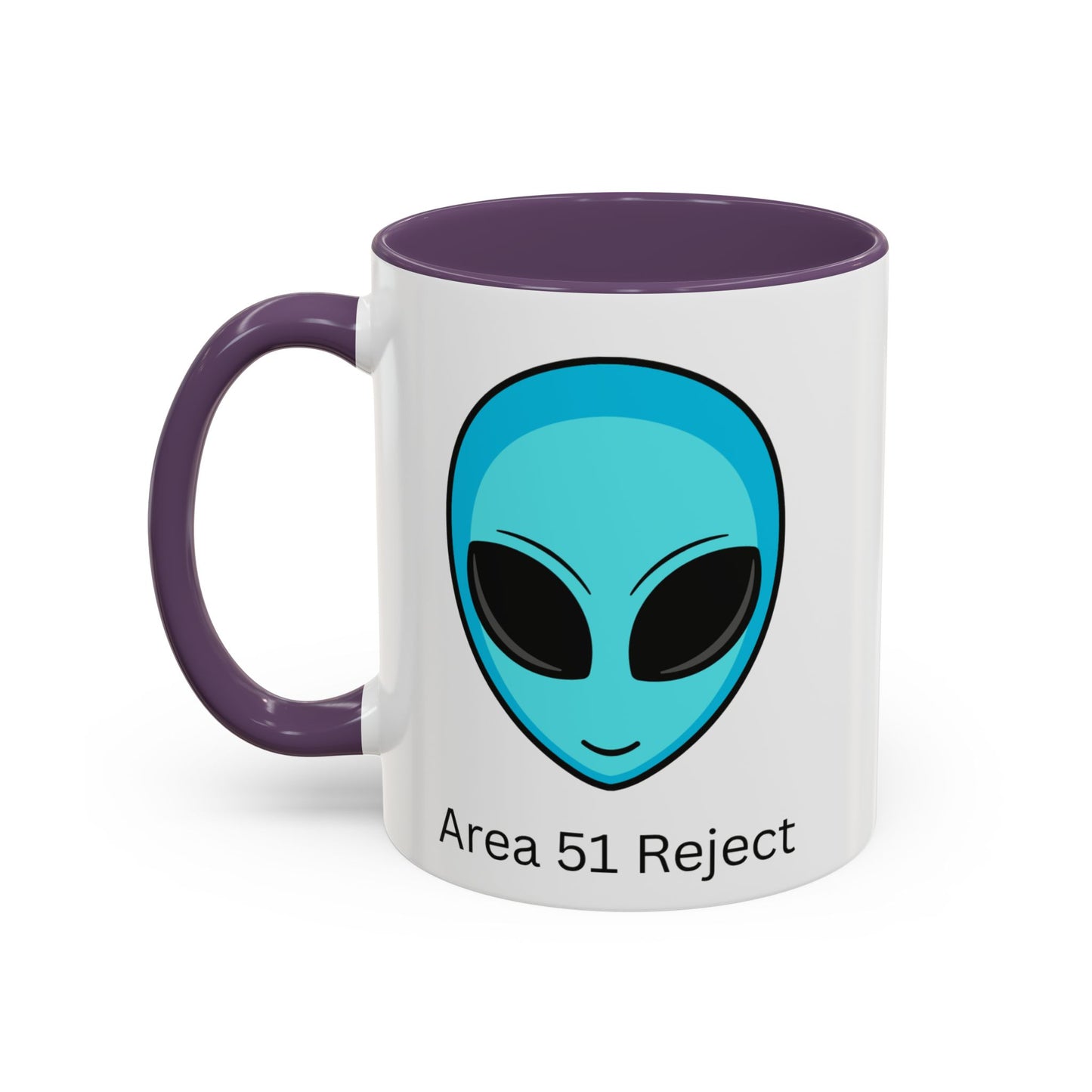 Alien Themed Coffee Mug - Area 51 Reject, Sci-Fi Gift, Quirky Mug, UFO Lovers, Unique Kitchenware