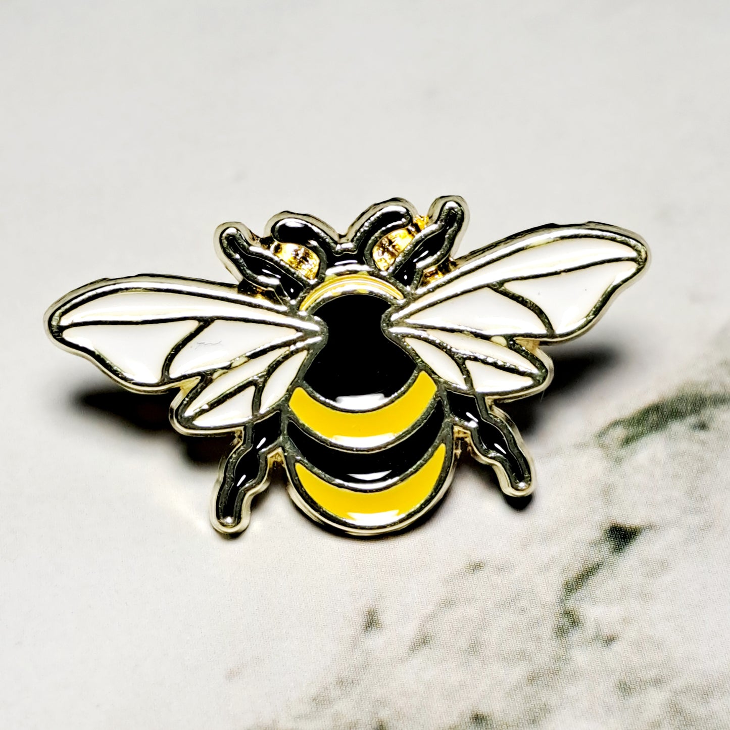 Enamel Bee Pin