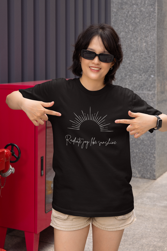 Radiate Joy Unisex Heavy Cotton Tee - Comfortable Casual Wear, Ideal for Gifting, Everyday Use, Perfect for Outdoor Activities, [...]