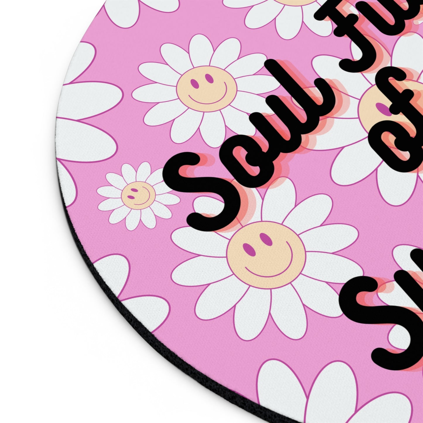 Soul Full of Sunshine Mouse Pad - Cheerful Desk Decor, Gift for Students & Professionals, Office Accessories, Home Office, Desk Organization