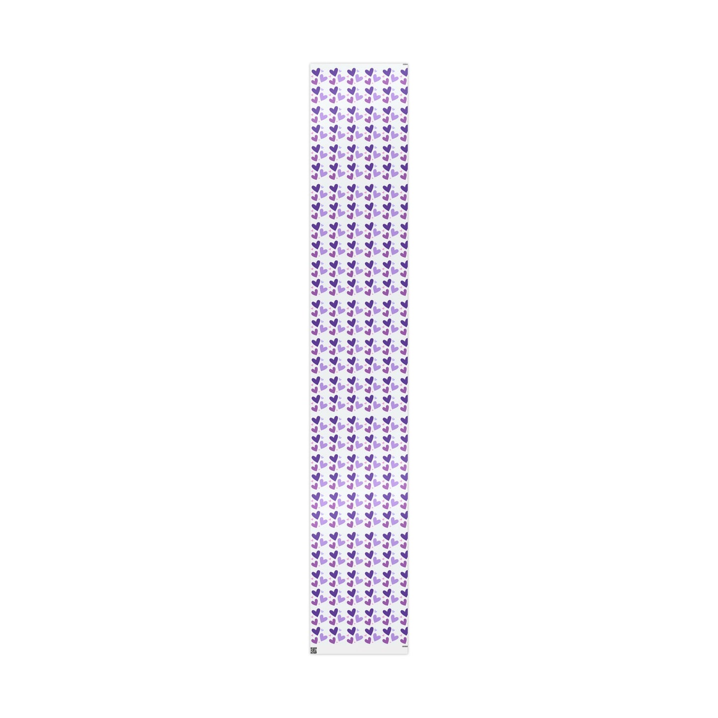 Purple & Pink Hearts Wrapping Paper – Cute Gift Wrap for Any Occasion
