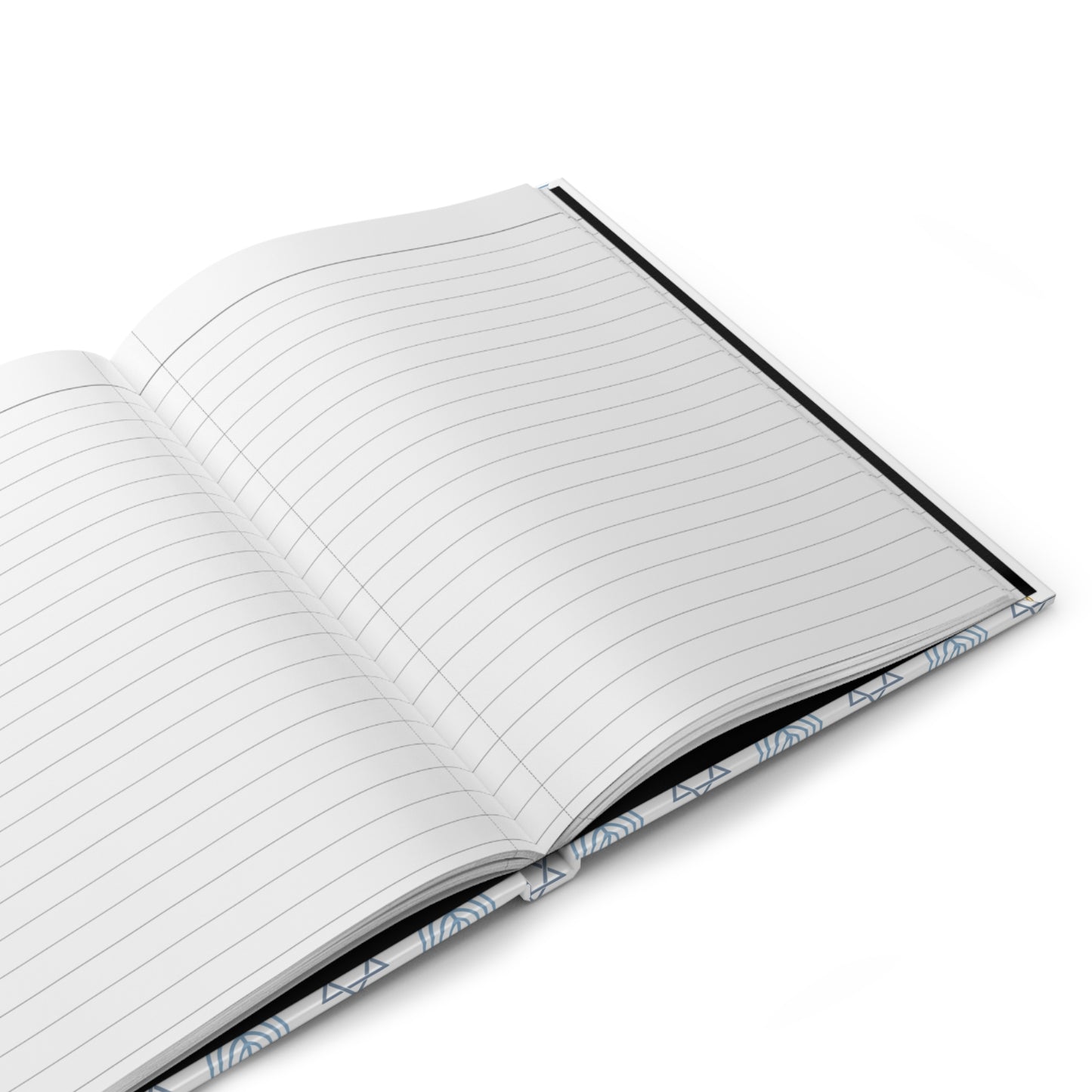 Hanukkah Hardcover Journal | Matte Finish | Jewish Gift Idea | Holiday Notebook | Celebration Journal | Menorah Design