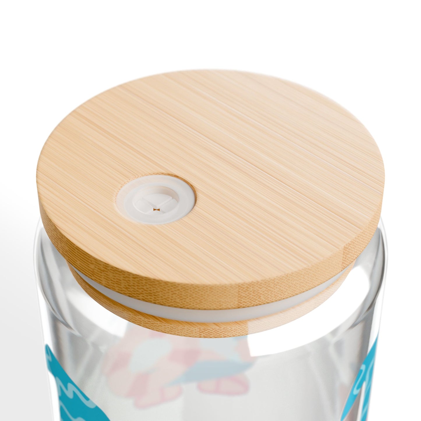 Beach Gnome Sipper Glass - 16oz, Ocean Vibes Drinkware, Fun Beach Accessory, Perfect for Parties, Gifts & BBQs, Sipper Cup with Straw