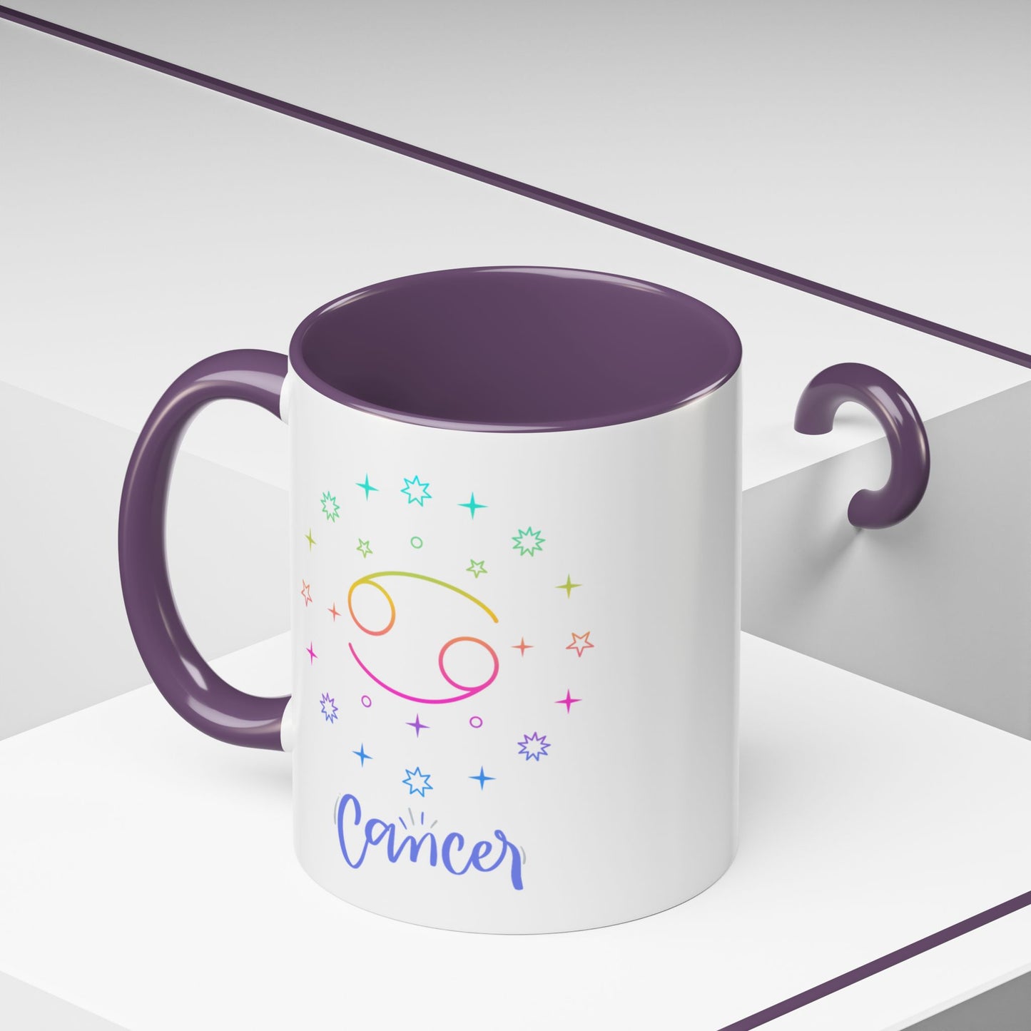 Cancer Zodiac Accent Coffee Mug - Colorful Astrology Gift, Horoscope Mug, Cancer Birthday Present, Personalized Star Sign Mug, Unique [...]