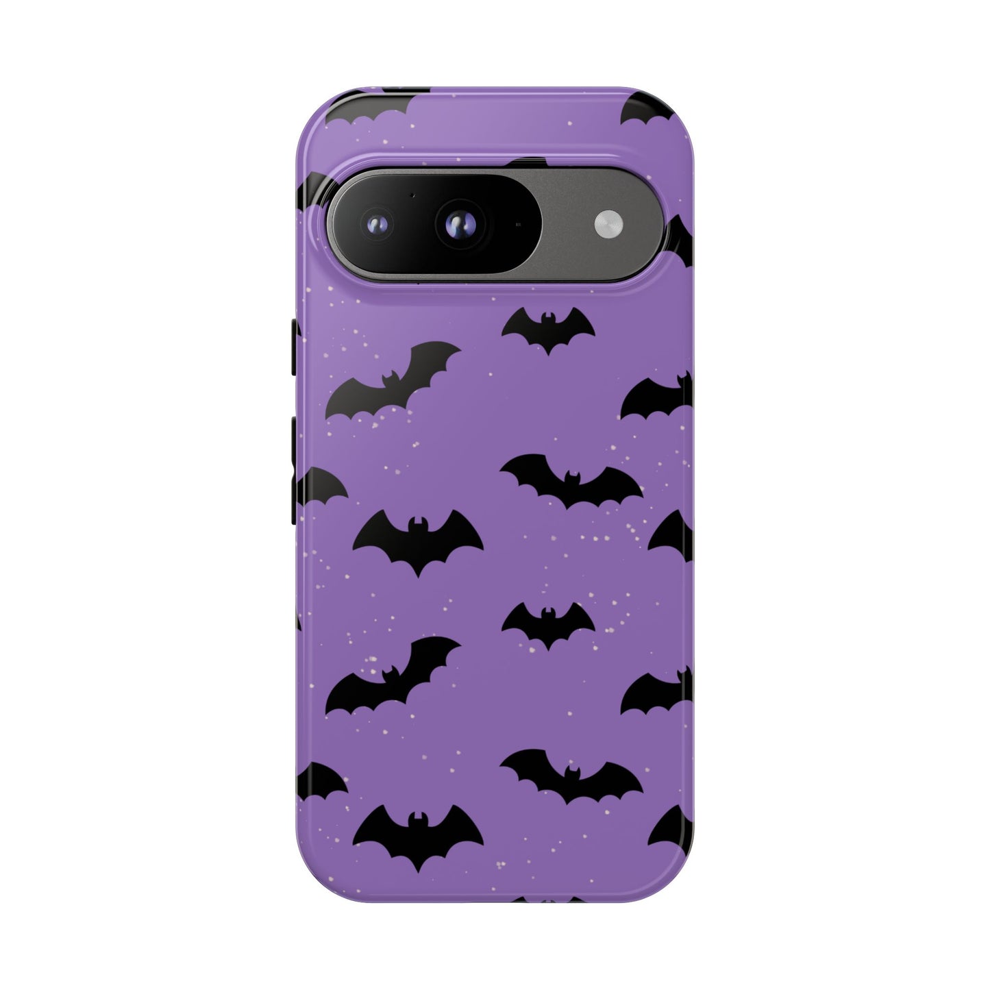 Halloween Bat Phone Case, Cute Purple Bat Phone Cover, Tough Cell Phone Case, Gothic Design, Spooky Gift, Fall Decor