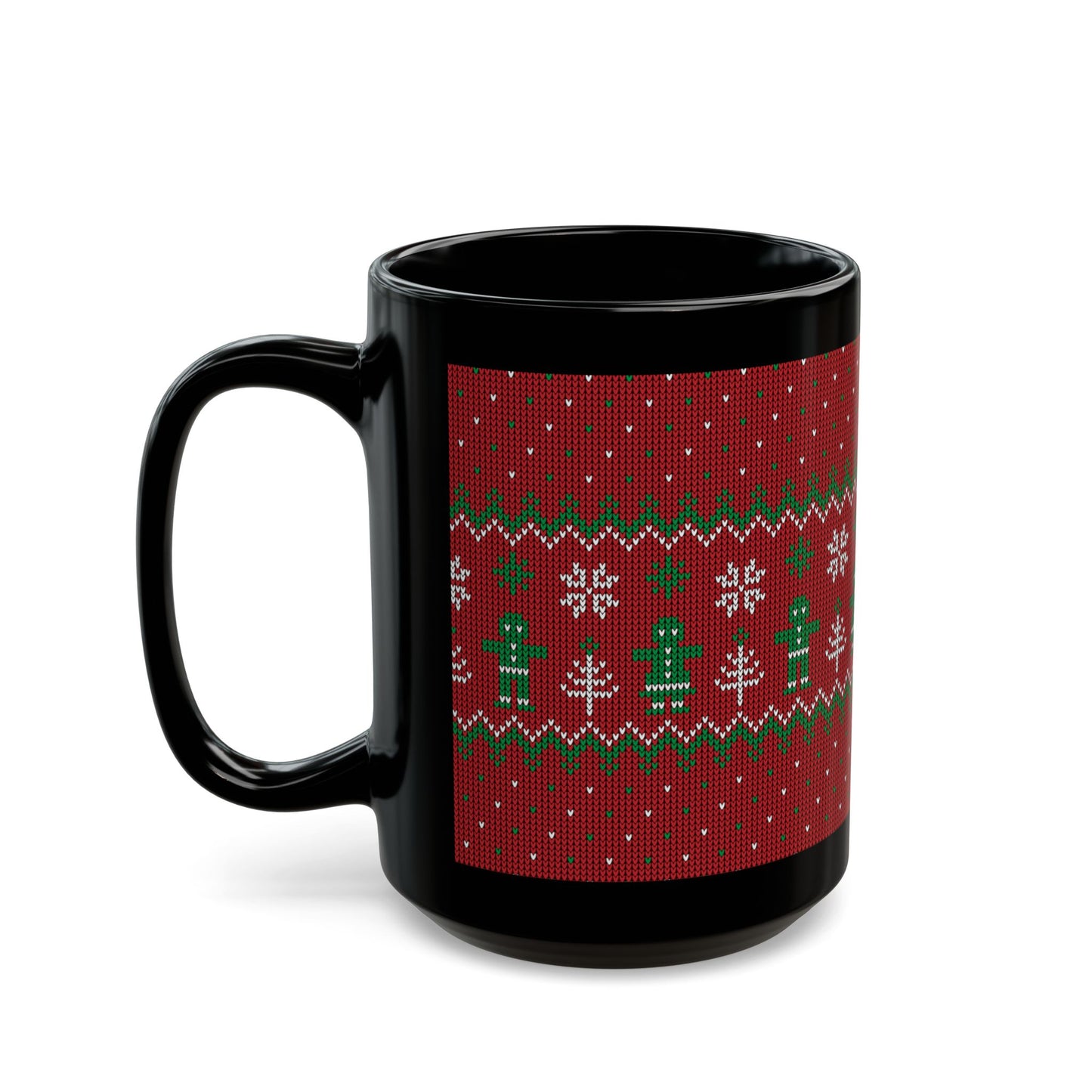 Festive Holiday Mug, Cozy Winter Drinkware, Christmas Gift, Cute Hot Cocoa Cup, Seasonal Coffee Mug