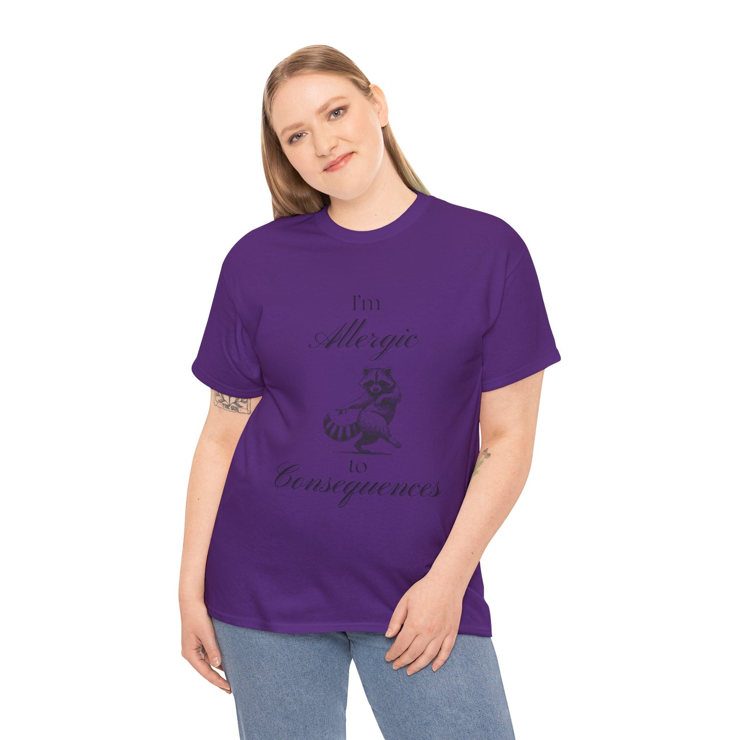 "I'm Allergic to Consequences" Unisex Cotton Tee , Funny Graphic Shirt, Casual Wear, Gift for Friends, Humor Apparel, Birthday and [...]