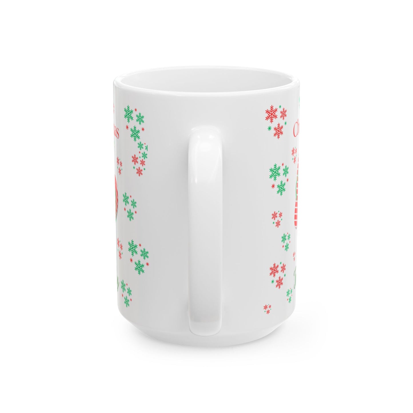Christmas In July Holiday Ceramic Mug | Christmas Coffee Cup, Gift for Her, Christmas Flip Flops