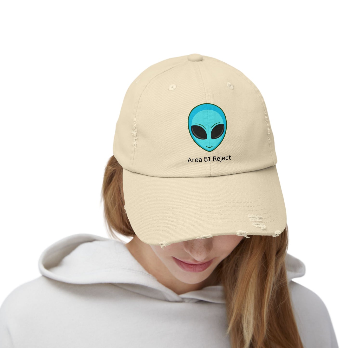 Area 51 Reject Alien Hat, Cool Cap for UFO Enthusiasts, Perfect for Casual Wear, Gift for Birthdays, Festivals, and Sci-Fi Fans