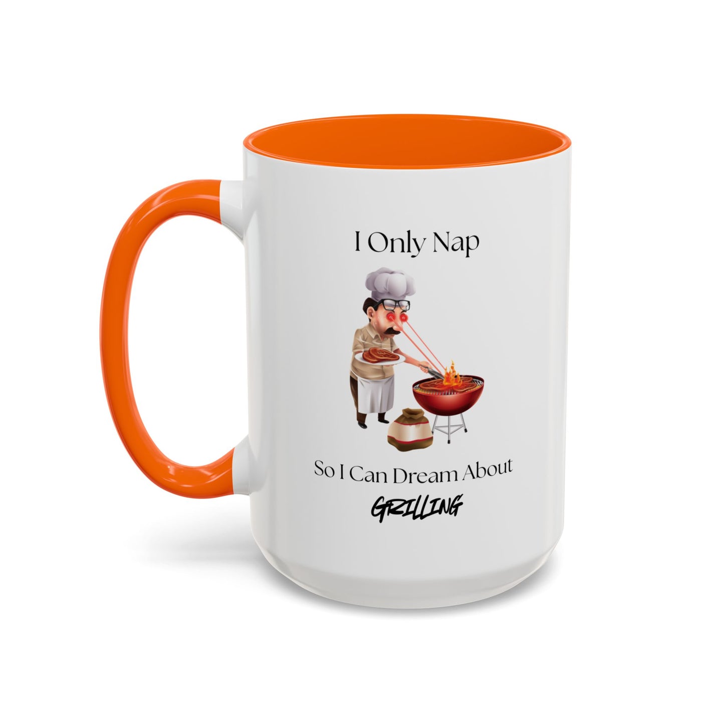 Funny Barbecue Chef Coffee Mug, Gift for Grill Lovers, BBQ Enthusiast Mug, Nap Time Mug, Dad Gift