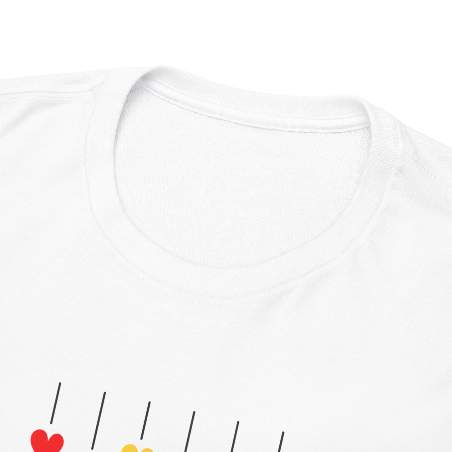 Love Is Love Rainbow Hearts Unisex Heavy Cotton Tee - LGBTQ Pride T-Shirt, Gift for Friends, Equality Apparel, Celebration Wear, [...]
