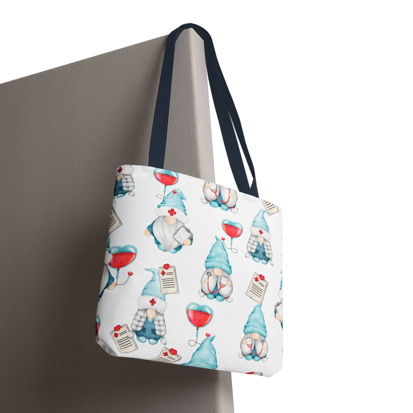Medical Gnome Tote Bag – Cute Nurse Gift, Doctor Appreciation, Hospital Worker Tote, Healthcare Accessory