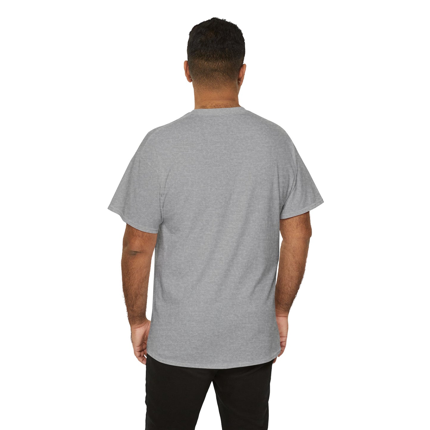 Zen AF Daisy Unisex Heavy Cotton Tee, Relaxed Fit Shirt, Positive Vibes Tee, Gift for Mindfulness, Casual Wear for Every Occasion