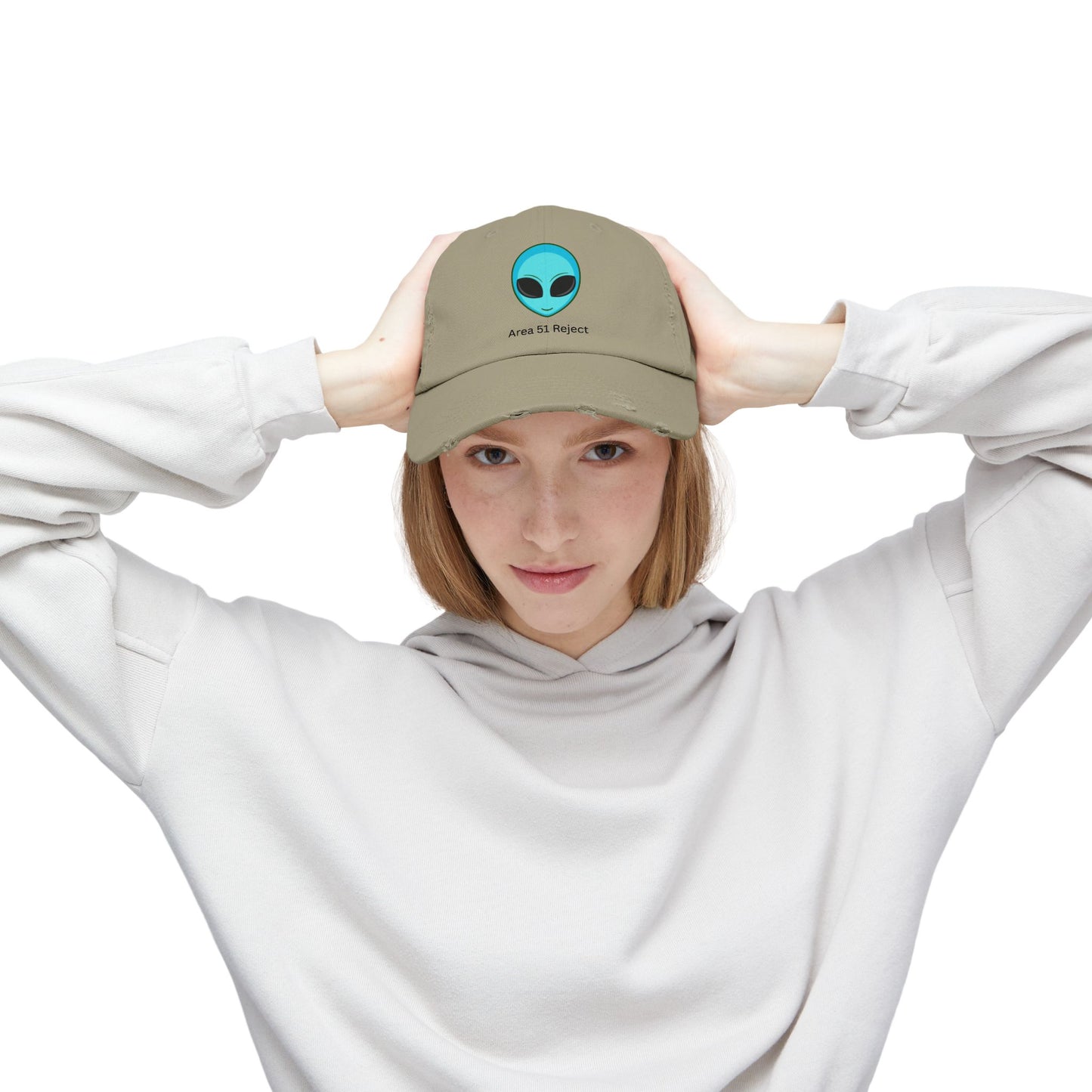 Area 51 Reject Alien Hat, Cool Cap for UFO Enthusiasts, Perfect for Casual Wear, Gift for Birthdays, Festivals, and Sci-Fi Fans