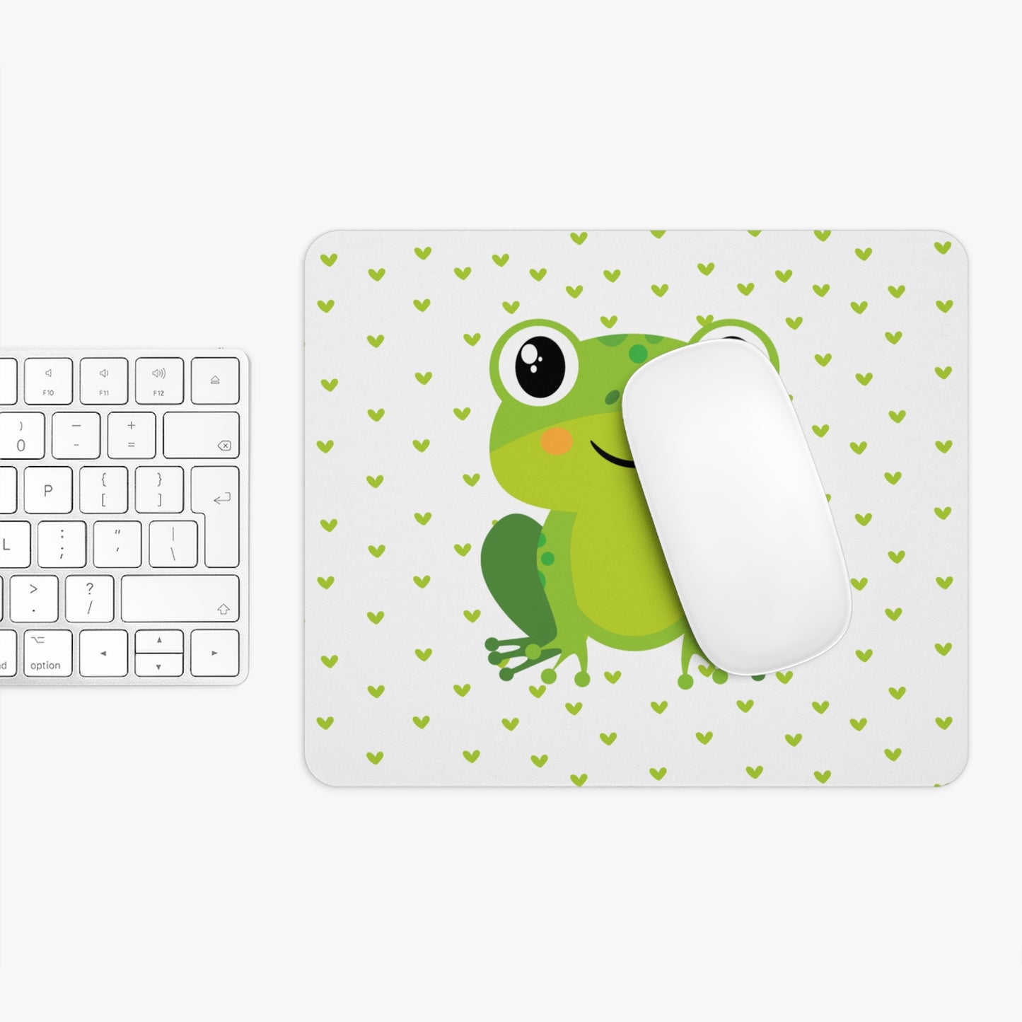 Cute Frog Mouse Pad, Desk Accessories, Green Frog Decor, Gifts for Teens, Office Supplies