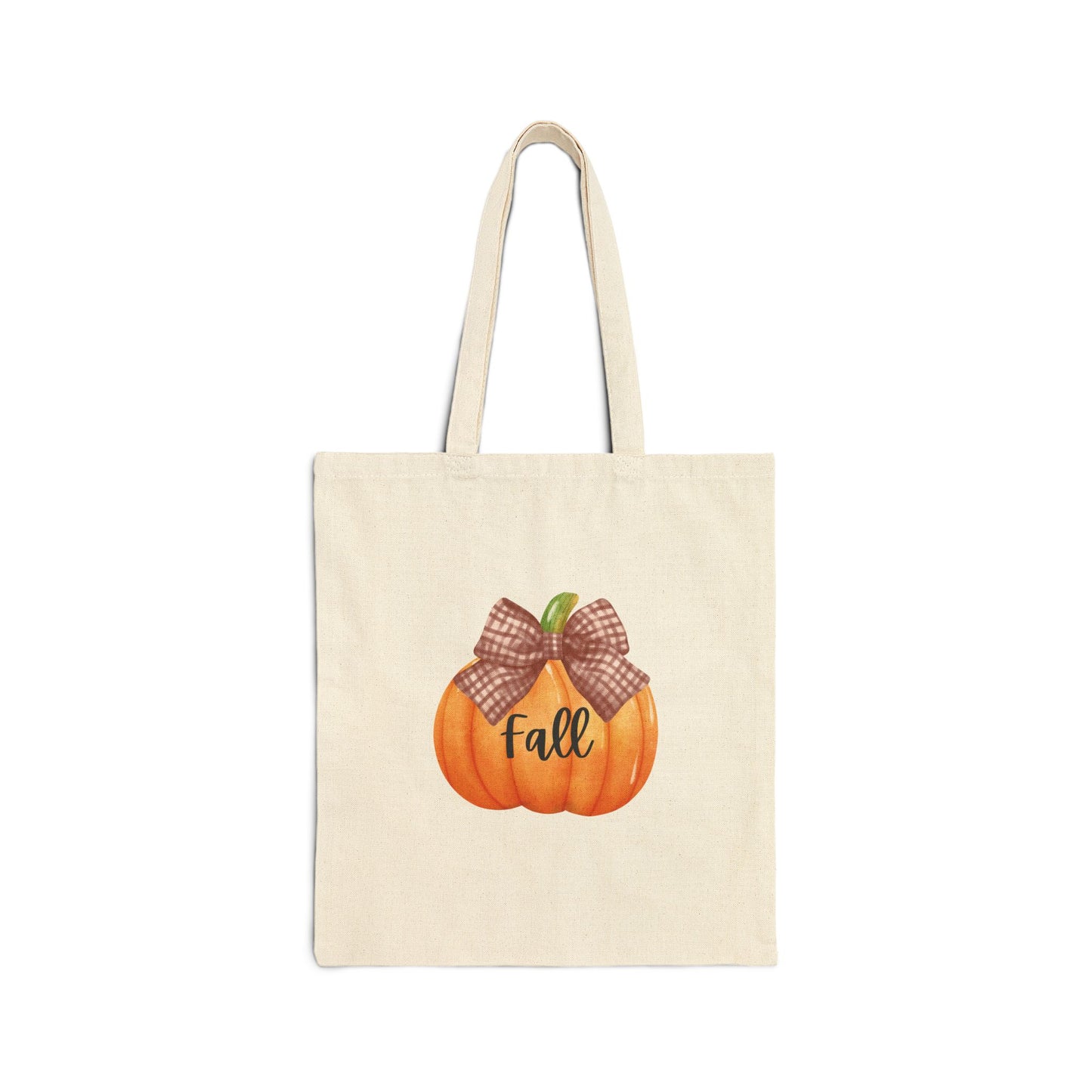 Autumn Pumpkin Tote Bag | Fall Harvest Bag, Cotton Reusable Tote, Holiday Shopping Bag, Eco-Friendly Gift, Seasonal
