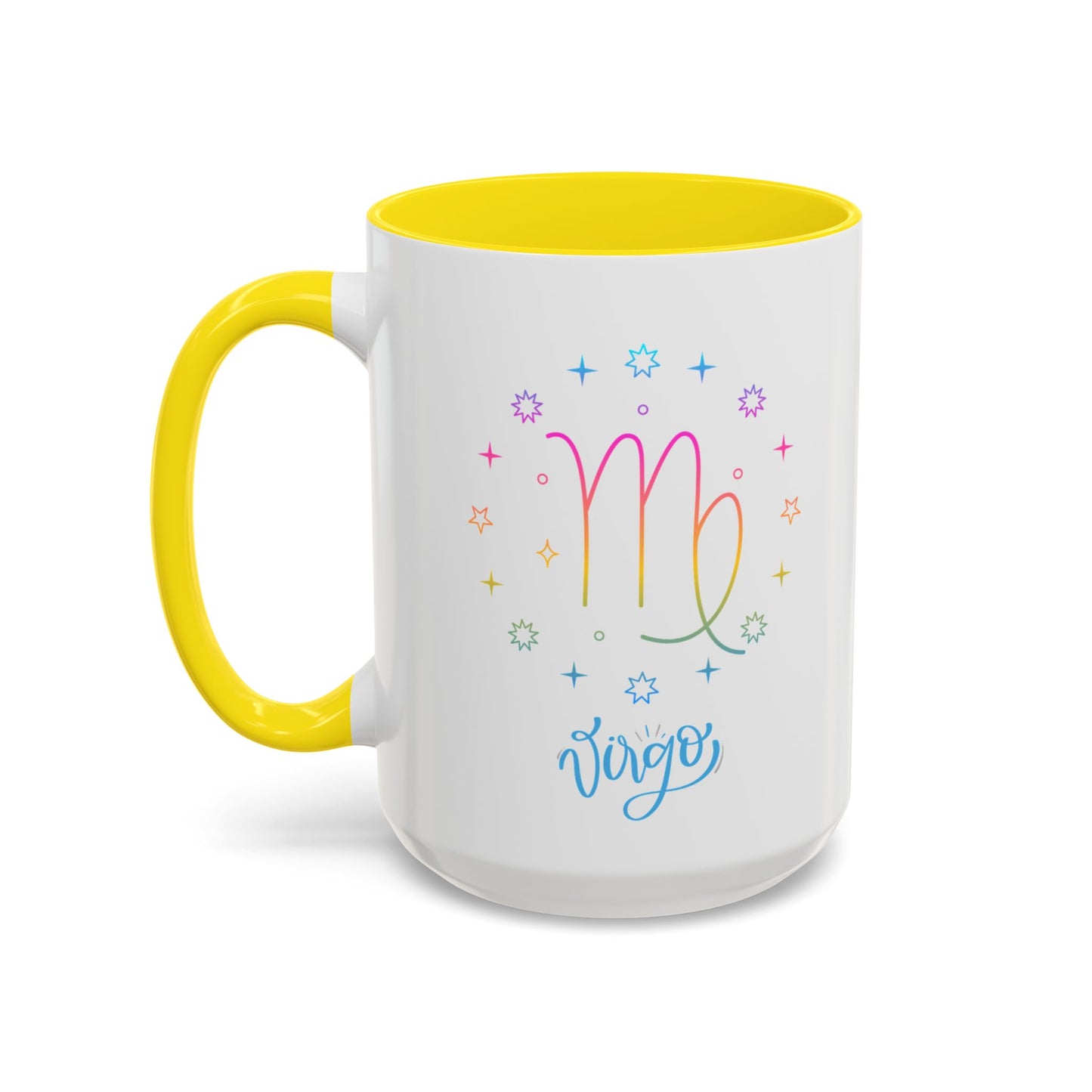 Colorful Zodiac Virgo Coffee Mug - Unique Gift for Astrology Lovers, Personalized Tea Cup, Vibrant Color Mug, Birthday Gift, Horoscope [...]
