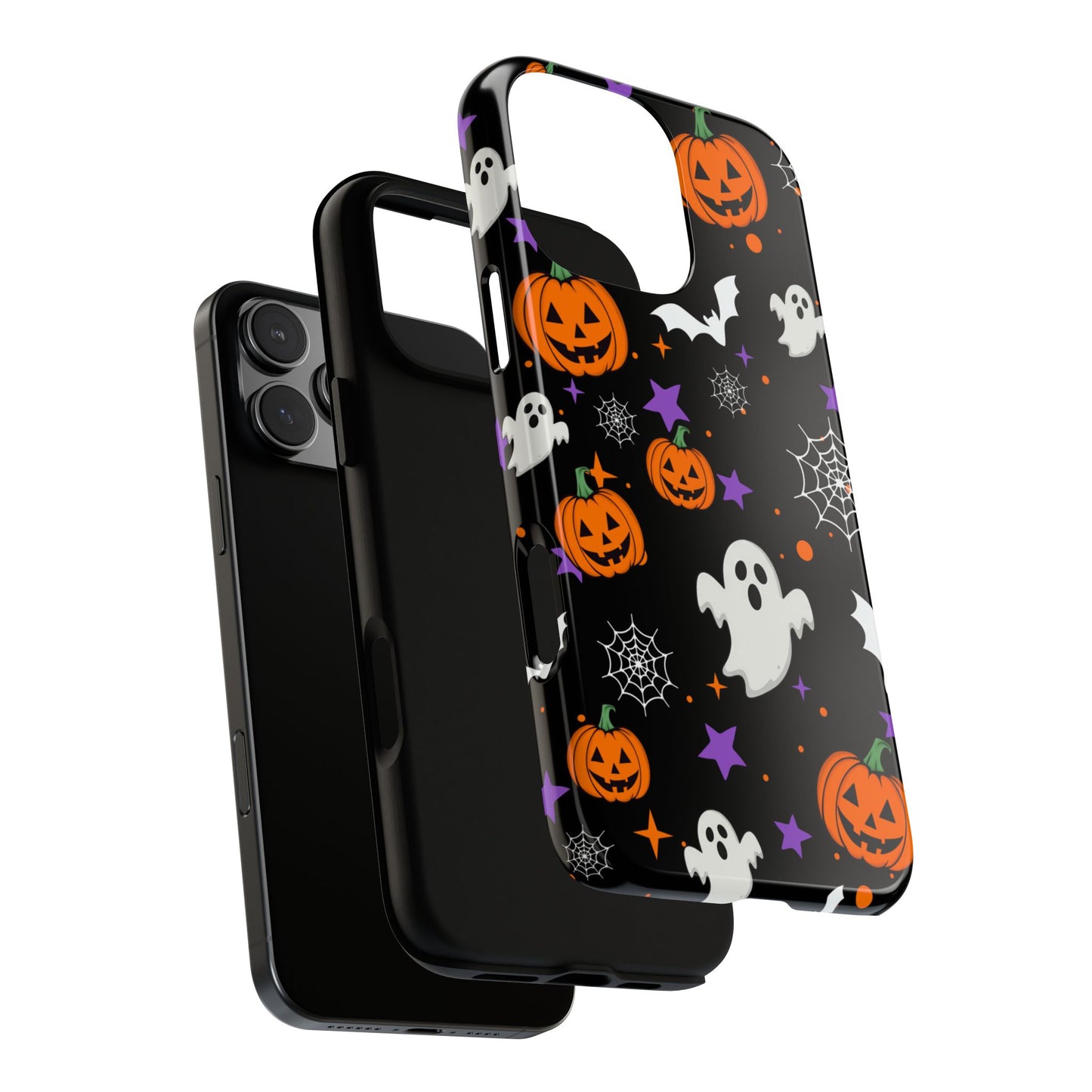 Halloween Phone Case: Spooky Ghosts, Pumpkins & Bats, Trick or Treat, Fall Decor, Halloween Night, October Celebrations