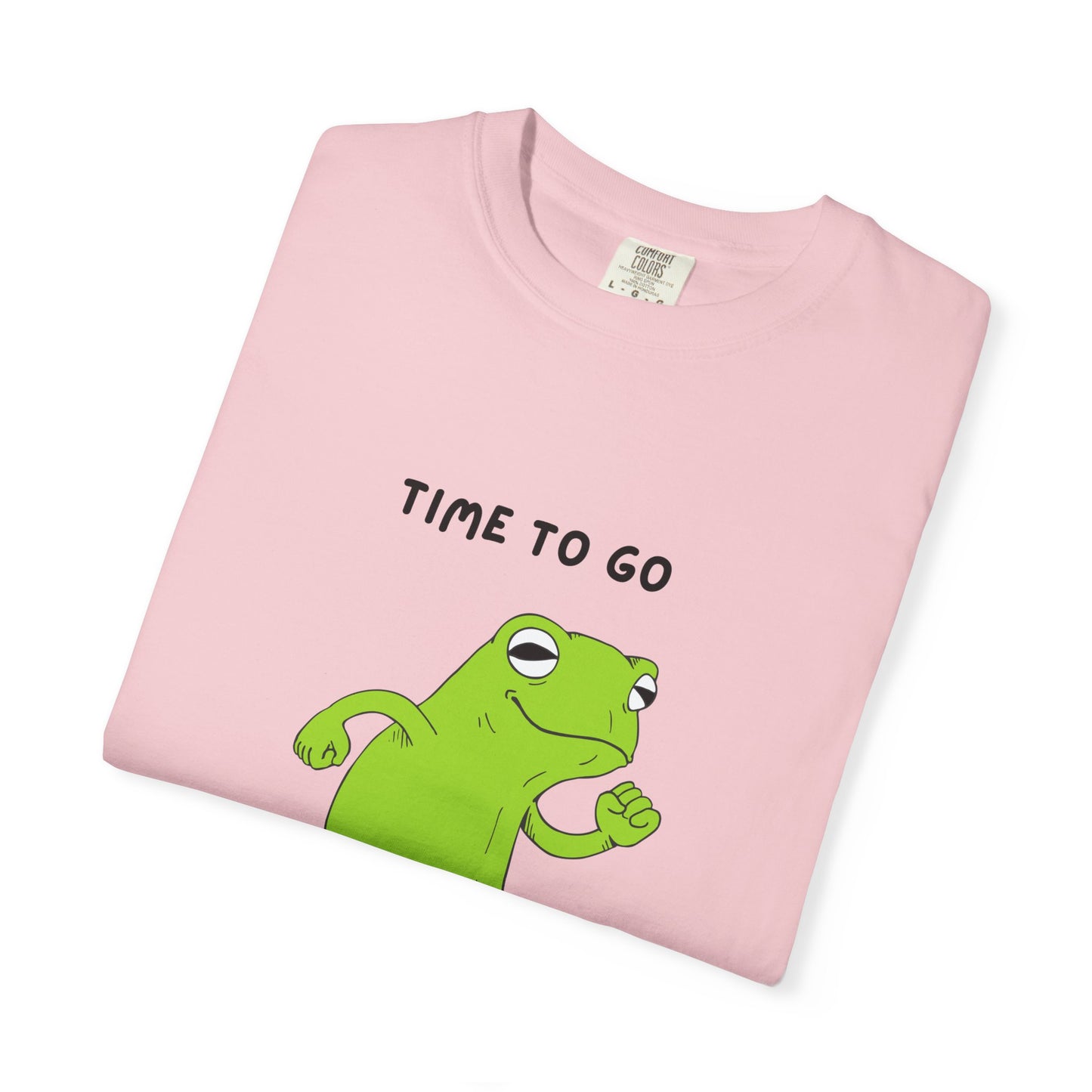 Fun Frog Graphic T-shirt, Quirky Unisex Tee, Catchy Quote Shirt, Gift for Friends, Casual Wear, Perfect for Birthdays