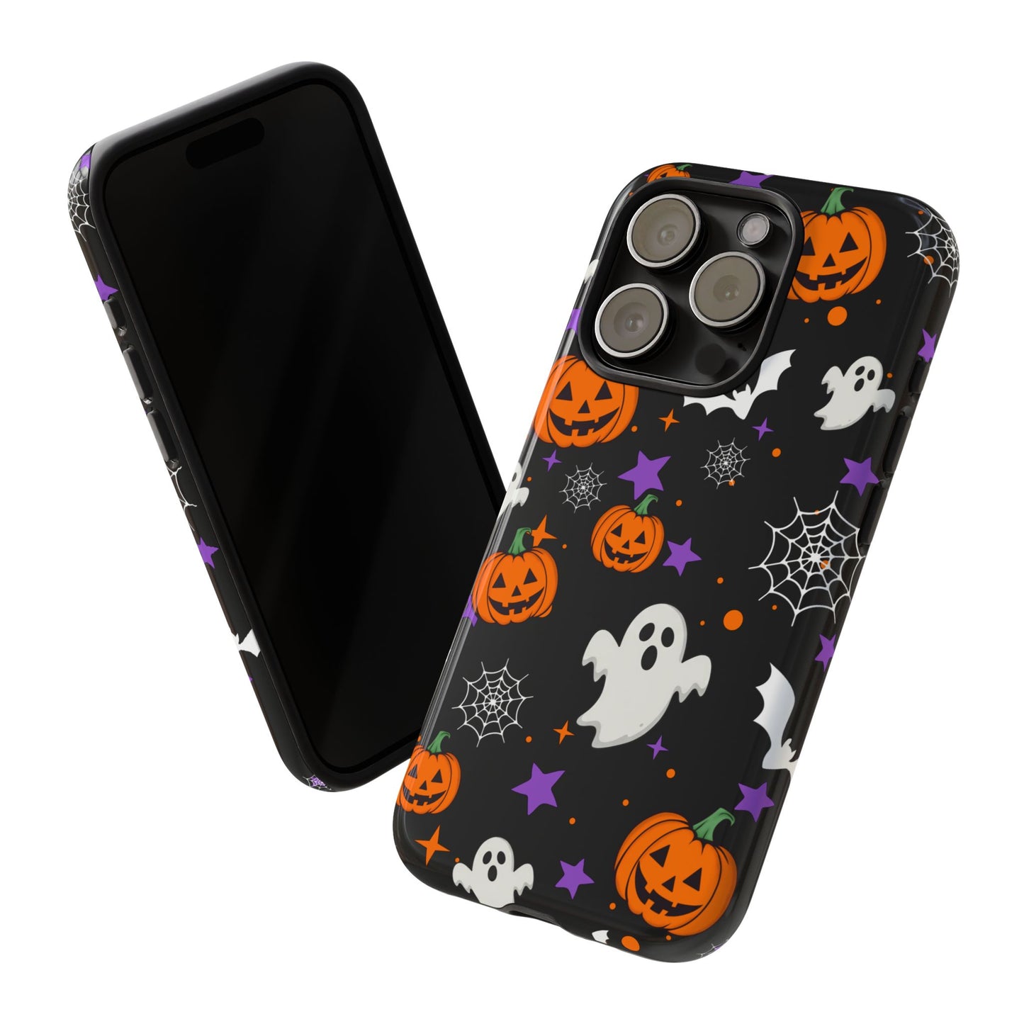 Halloween Phone Case: Spooky Ghosts, Pumpkins & Bats, Trick or Treat, Fall Decor, Halloween Night, October Celebrations