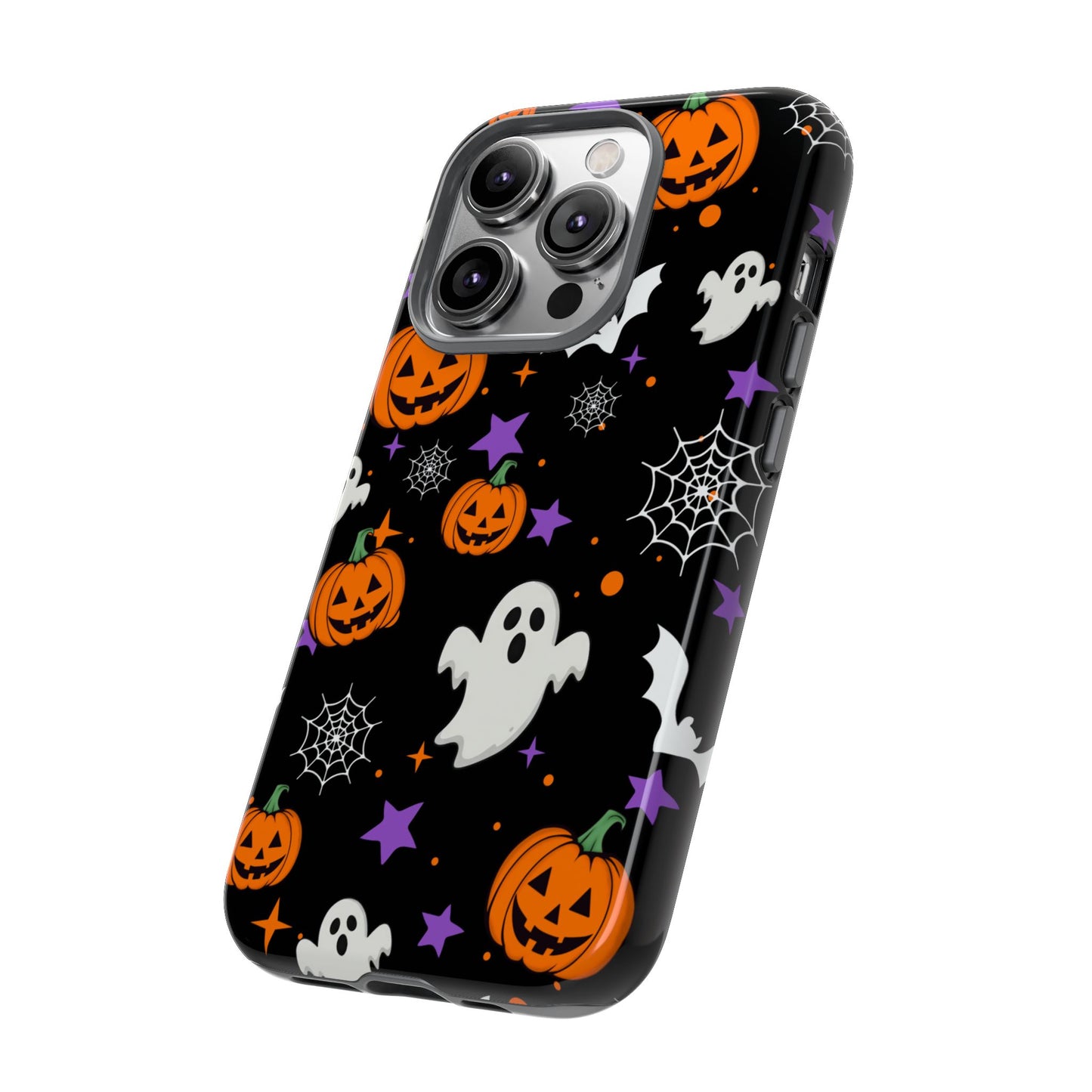Halloween Phone Case: Spooky Ghosts, Pumpkins & Bats, Trick or Treat, Fall Decor, Halloween Night, October Celebrations