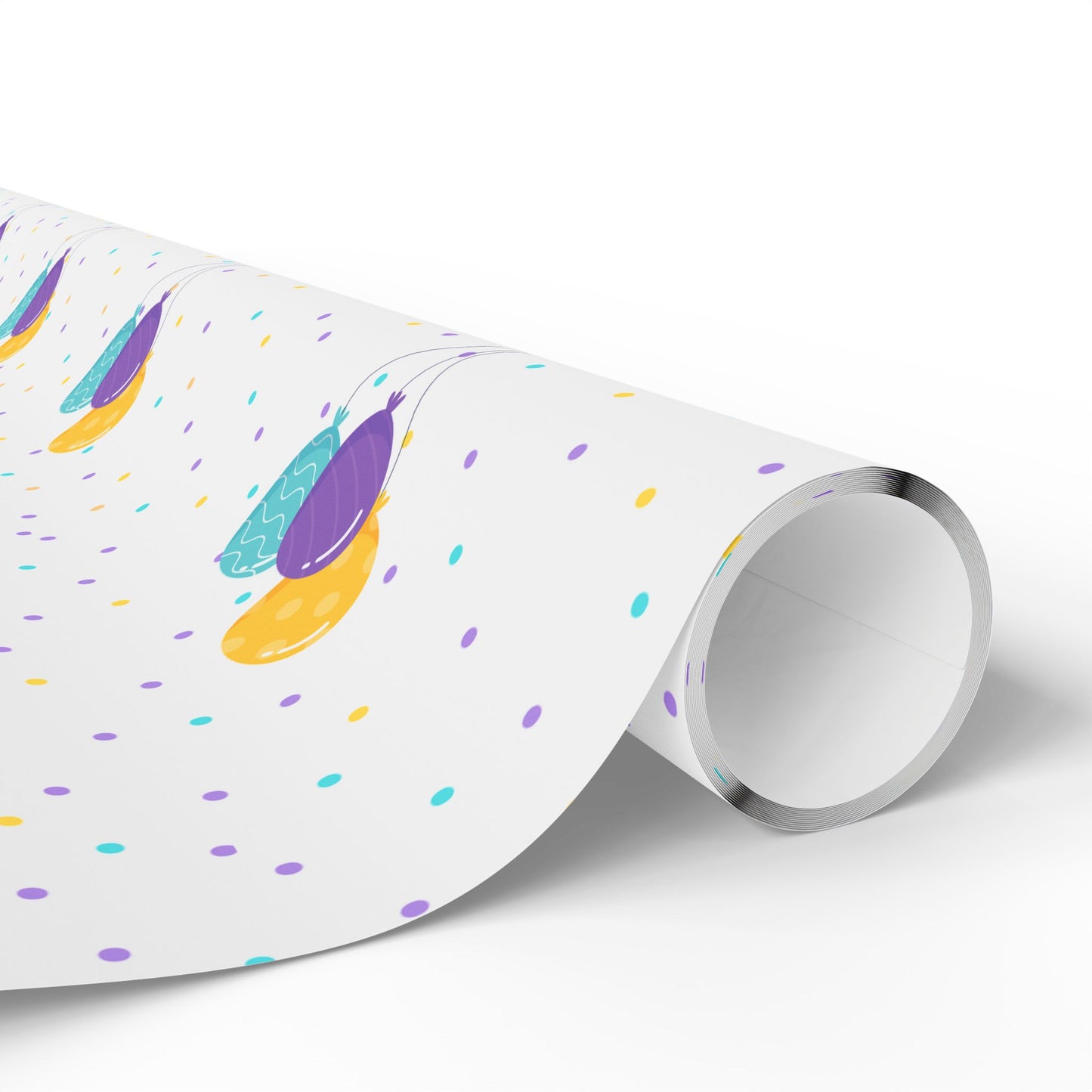 Colorful Balloons Birthday Wrapping Paper | Fun Gift Wrap for All Ages