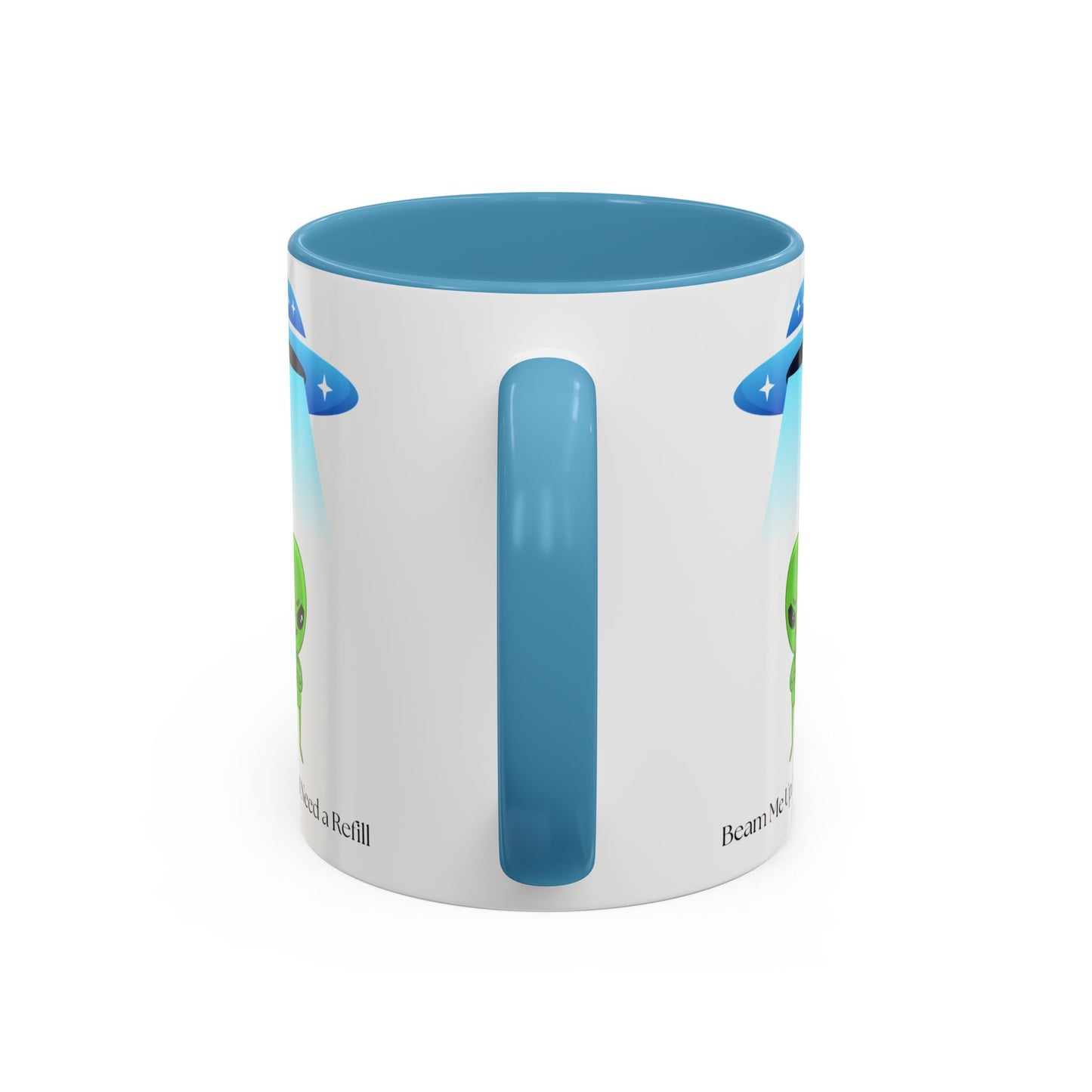 Alien Mug - Beam Me Up, Perfect for Sci-Fi Lovers, Cute Gift for Birthdays, Friends, or Just Your Daily Coffee Fix