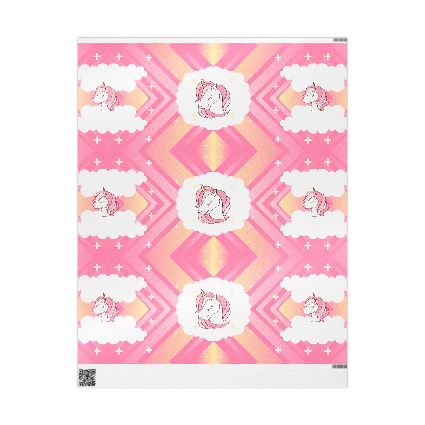 Pink Unicorn Wrapping Paper | Magical Gift Wrap for Birthdays & Celebrations
