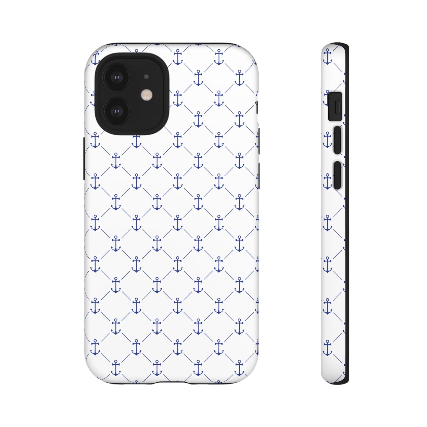 Blue Anchor Phone Case: Nautical Design for Maritime Lovers, Gifts for Sailors, Beach Lovers' Accessories, Great for Summer