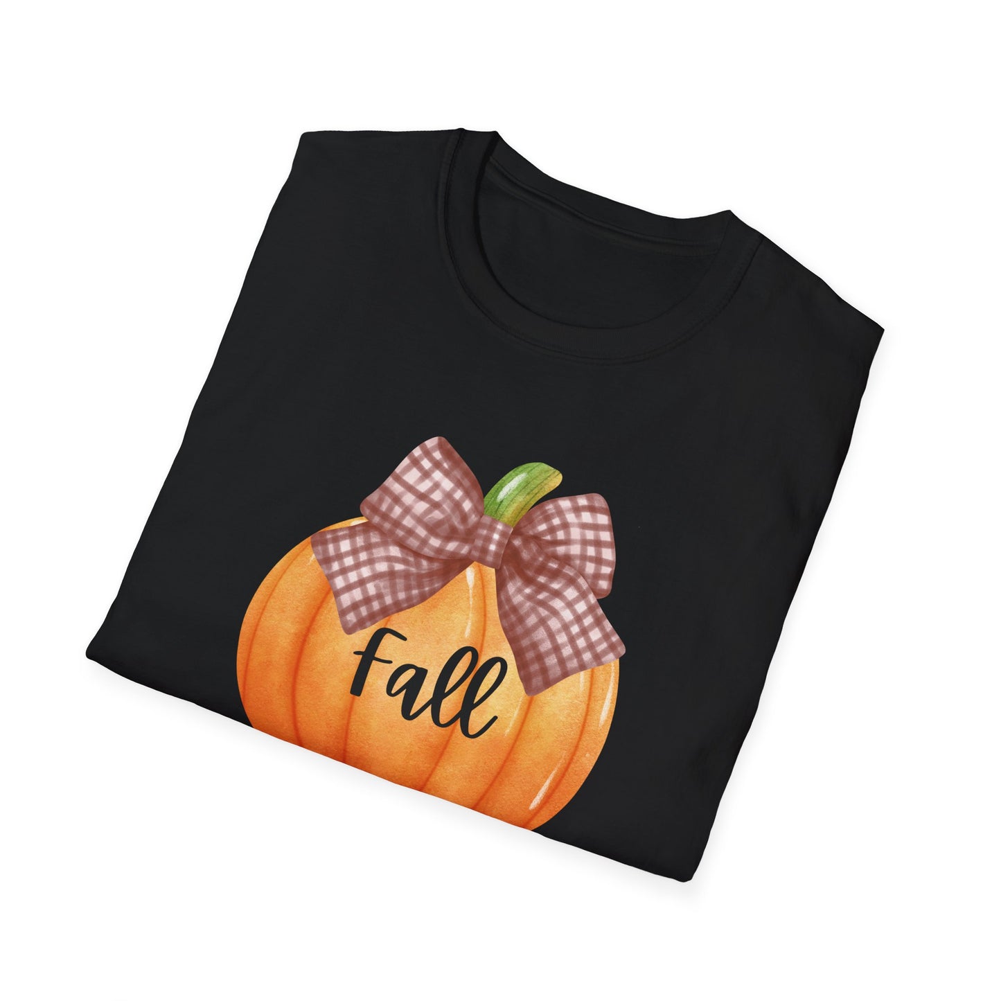 Fall Pumpkin Unisex T-Shirt, Autumn Vibes Tee, Casual Wear Shirt, Halloween Apparel, Thanksgiving Top