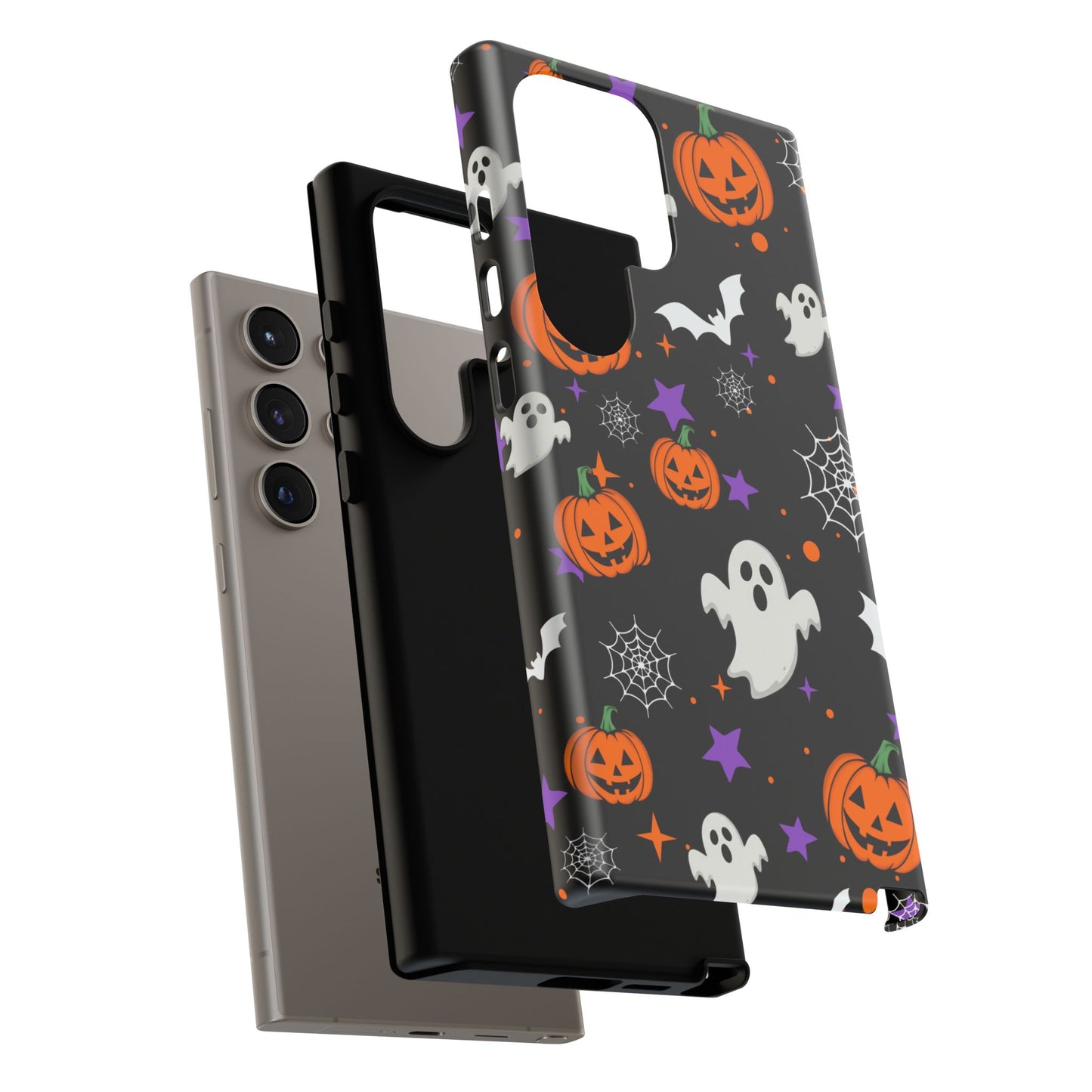Halloween Phone Case: Spooky Ghosts, Pumpkins & Bats, Trick or Treat, Fall Decor, Halloween Night, October Celebrations