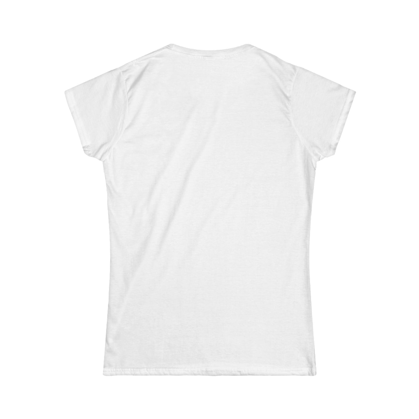 Patriotic Floral Heart Tee | Women's Softstyle USA Flag T-Shirt for Independence Day, Memorial Day, Summer Barbecues