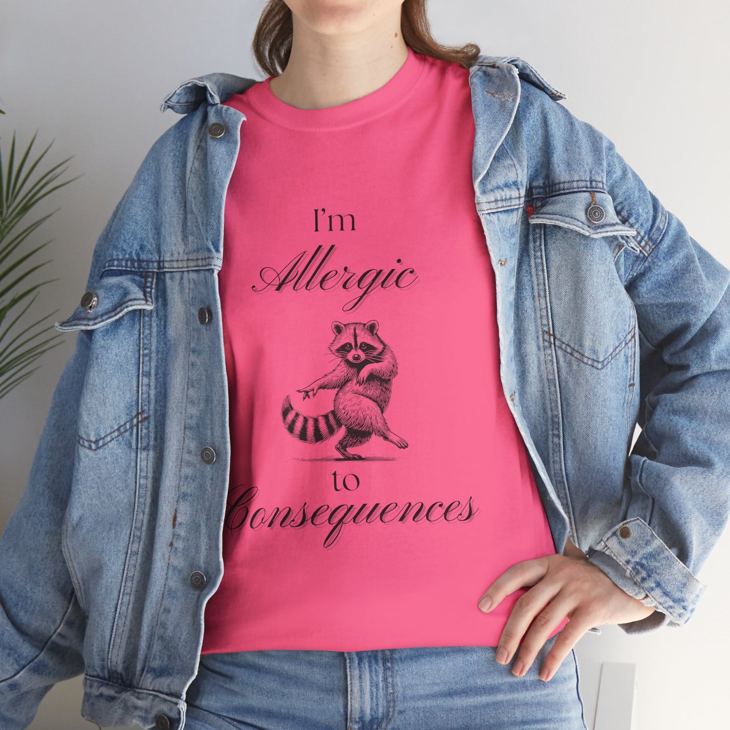 "I'm Allergic to Consequences" Unisex Cotton Tee , Funny Graphic Shirt, Casual Wear, Gift for Friends, Humor Apparel, Birthday and [...]