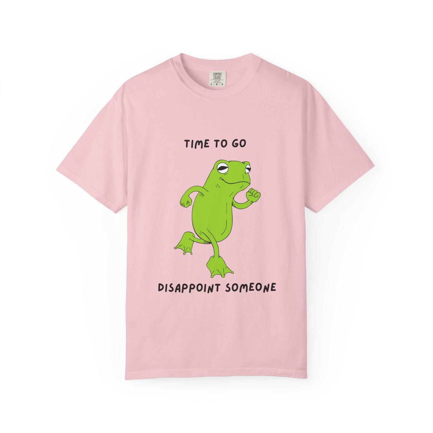 Fun Frog Graphic T-shirt, Quirky Unisex Tee, Catchy Quote Shirt, Gift for Friends, Casual Wear, Perfect for Birthdays
