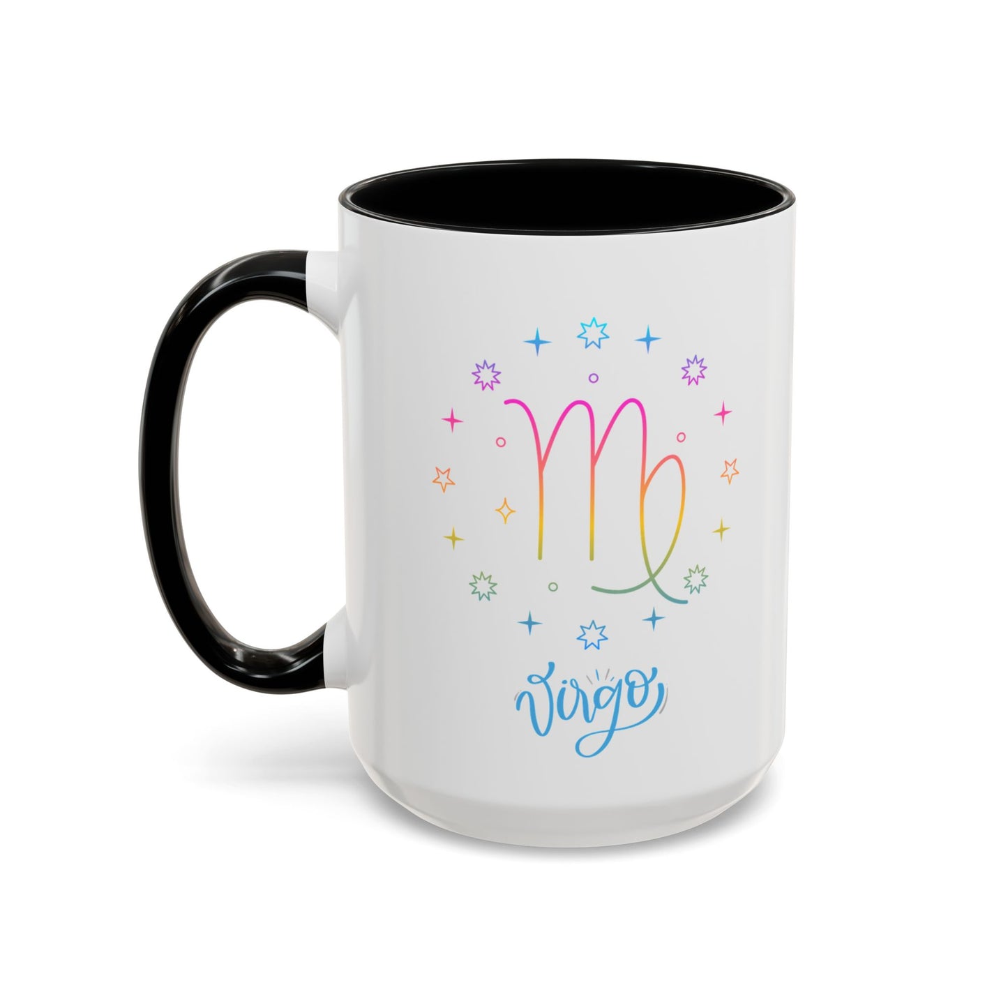Colorful Zodiac Virgo Coffee Mug - Unique Gift for Astrology Lovers, Personalized Tea Cup, Vibrant Color Mug, Birthday Gift, Horoscope [...]