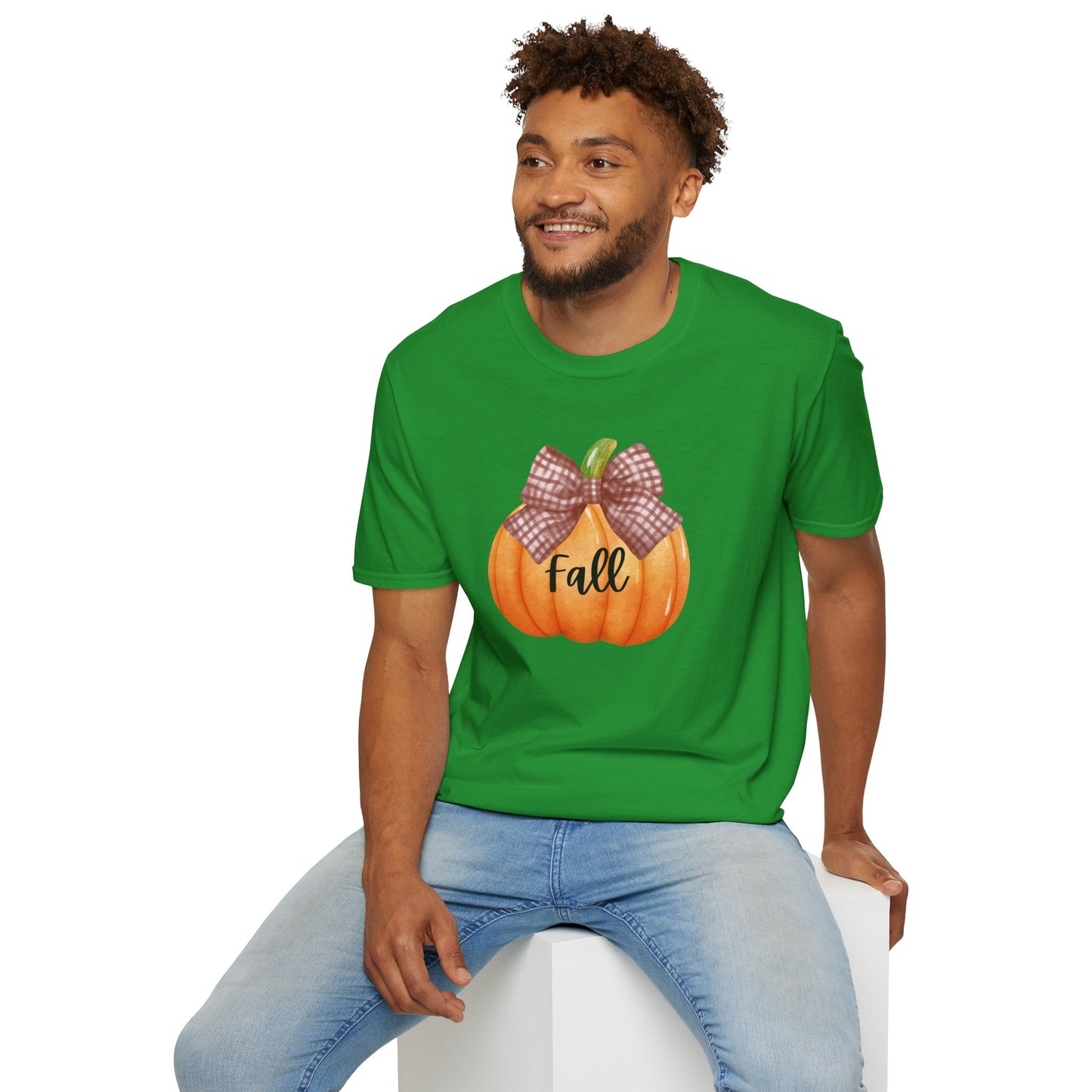 Fall Pumpkin Unisex T-Shirt, Autumn Vibes Tee, Casual Wear Shirt, Halloween Apparel, Thanksgiving Top