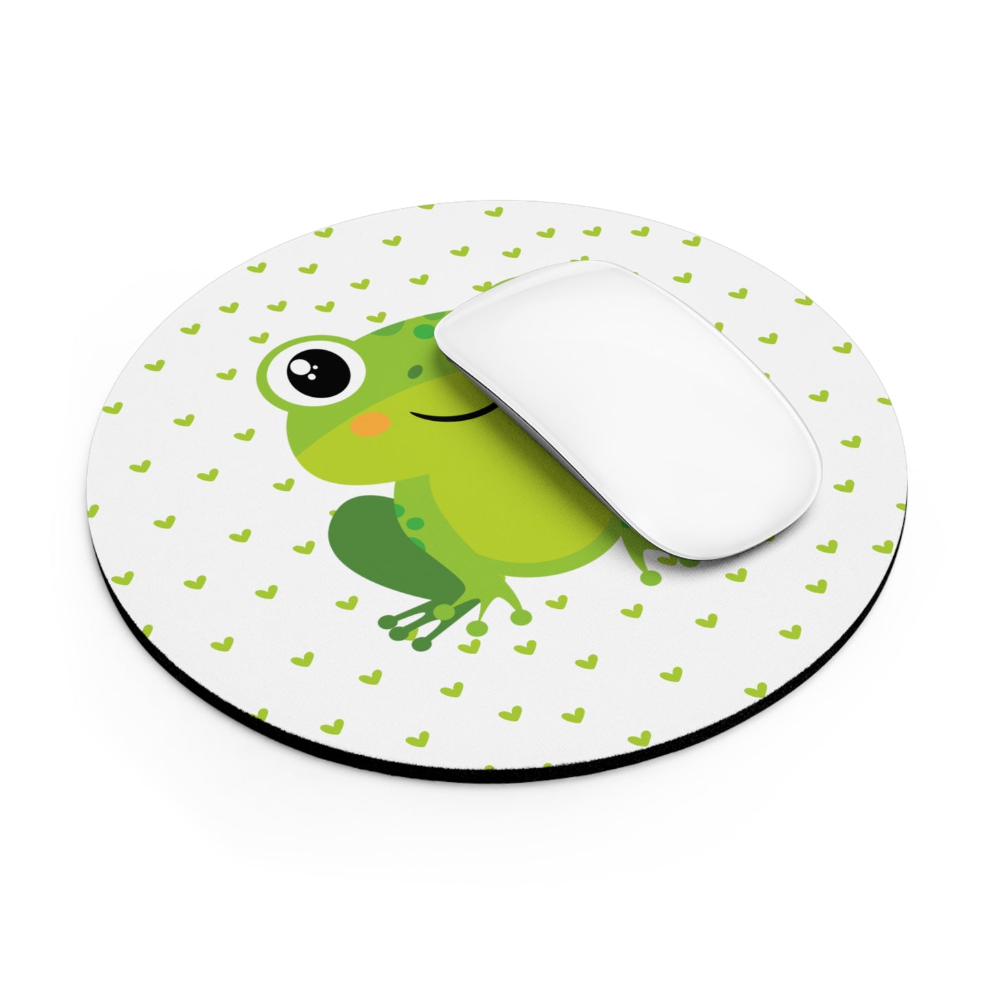 Cute Frog Mouse Pad, Desk Accessories, Green Frog Decor, Gifts for Teens, Office Supplies