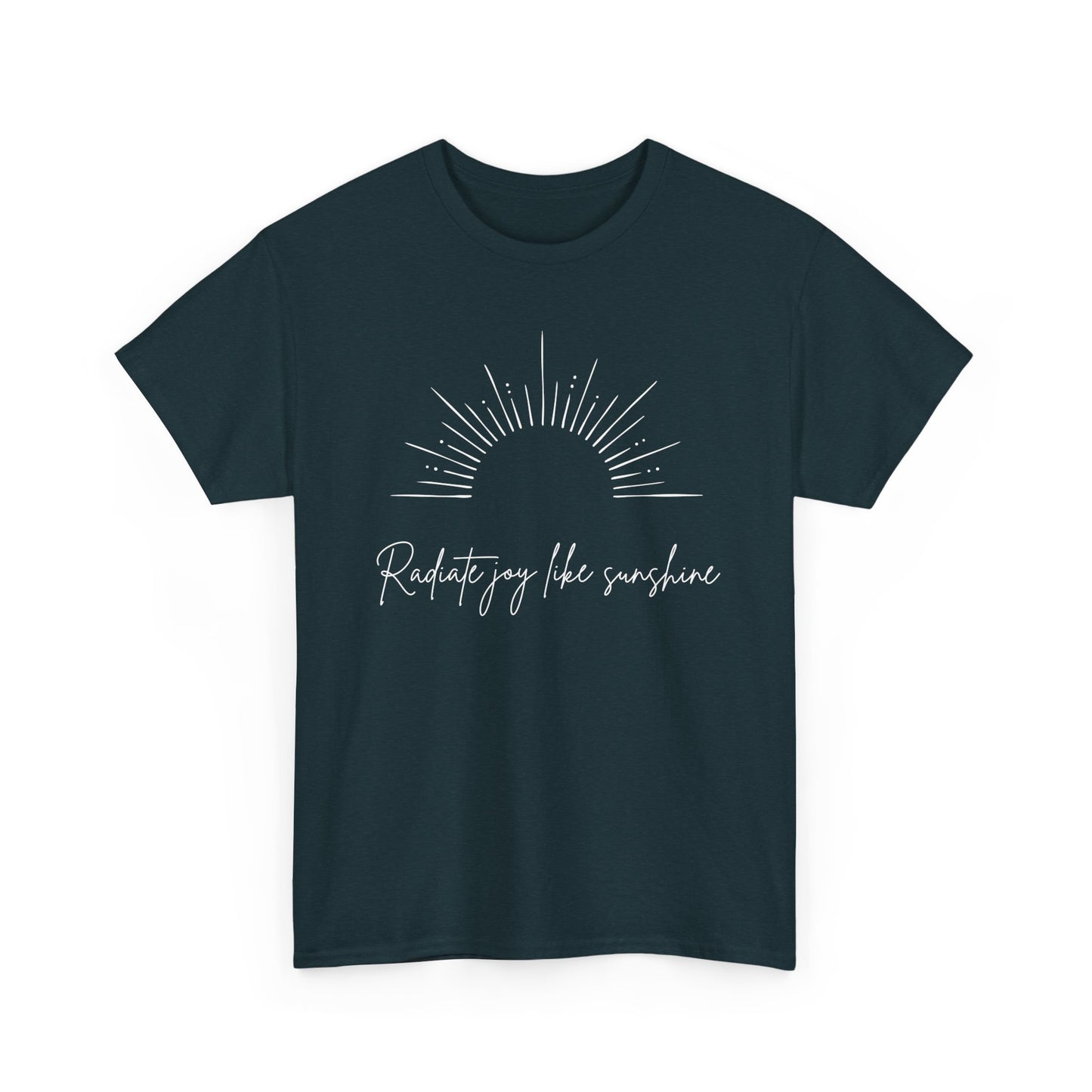 Radiate Joy Unisex Heavy Cotton Tee - Comfortable Casual Wear, Ideal for Gifting, Everyday Use, Perfect for Outdoor Activities, [...]