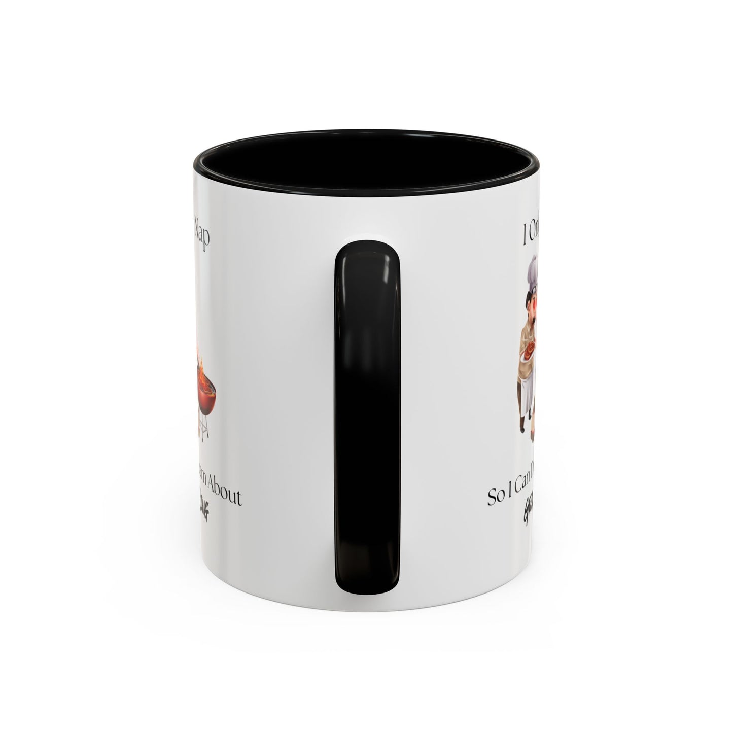Funny Barbecue Chef Coffee Mug, Gift for Grill Lovers, BBQ Enthusiast Mug, Nap Time Mug, Dad Gift