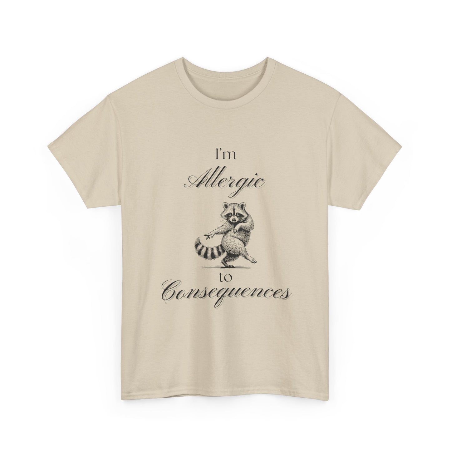 "I'm Allergic to Consequences" Unisex Cotton Tee , Funny Graphic Shirt, Casual Wear, Gift for Friends, Humor Apparel, Birthday and [...]