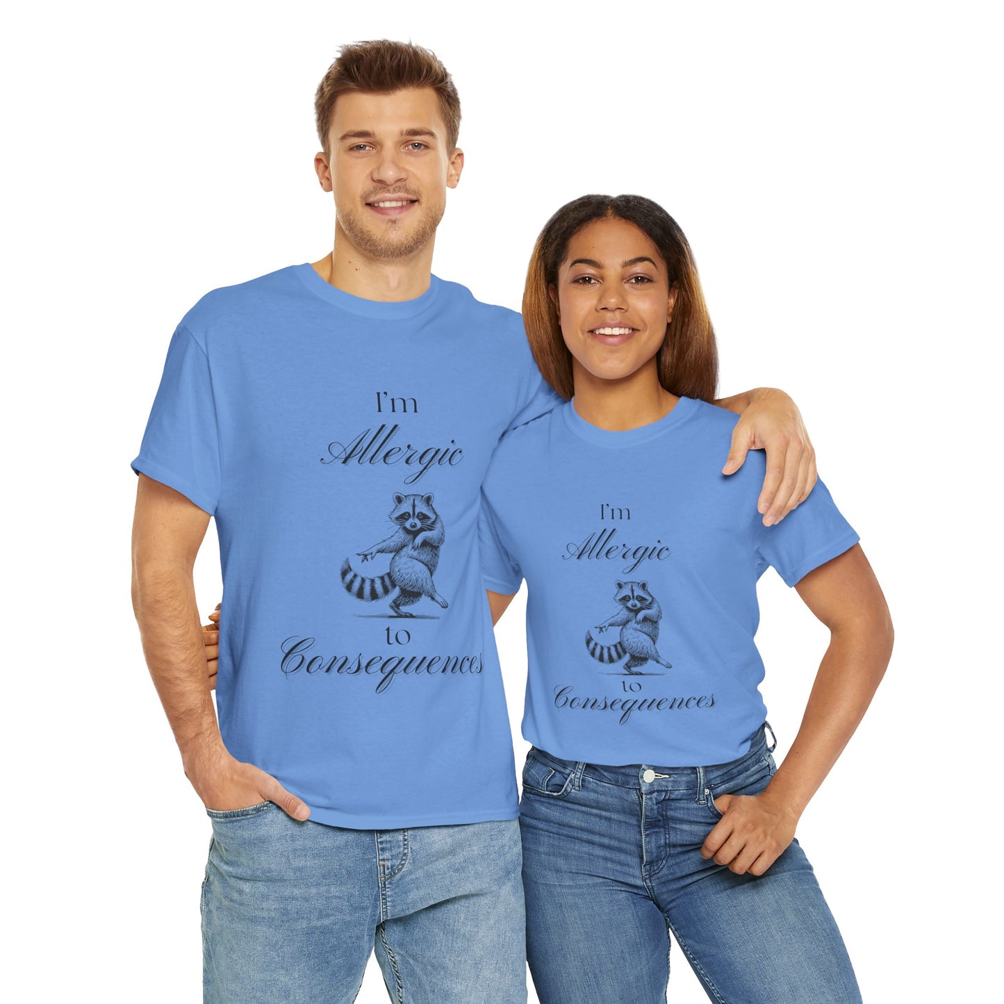 "I'm Allergic to Consequences" Unisex Cotton Tee , Funny Graphic Shirt, Casual Wear, Gift for Friends, Humor Apparel, Birthday and [...]
