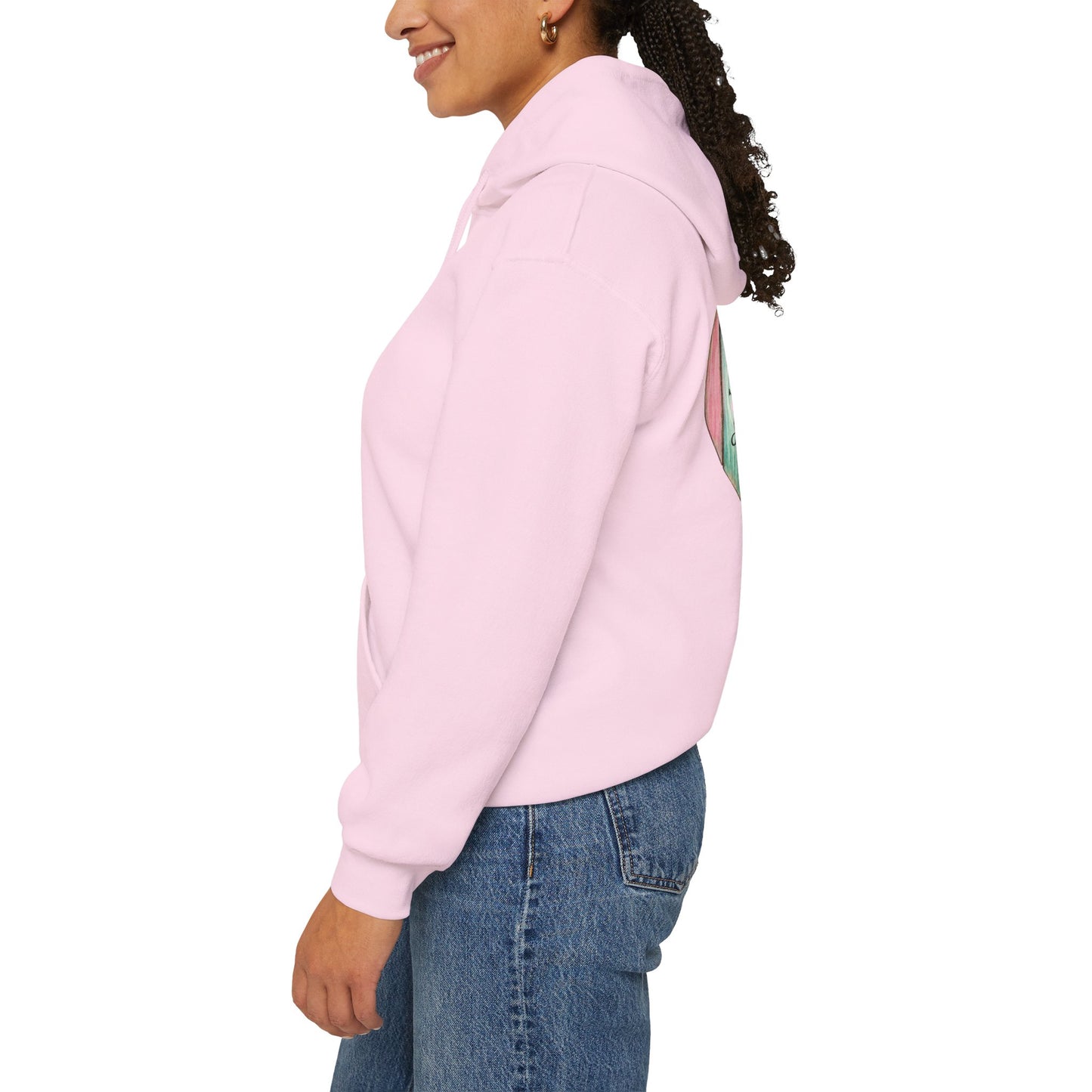 Salty Soul Shell Heart Hoodie, Beach Lover Coastal Sweatshirt for Ocean Vibes, Summer Vibes Gift