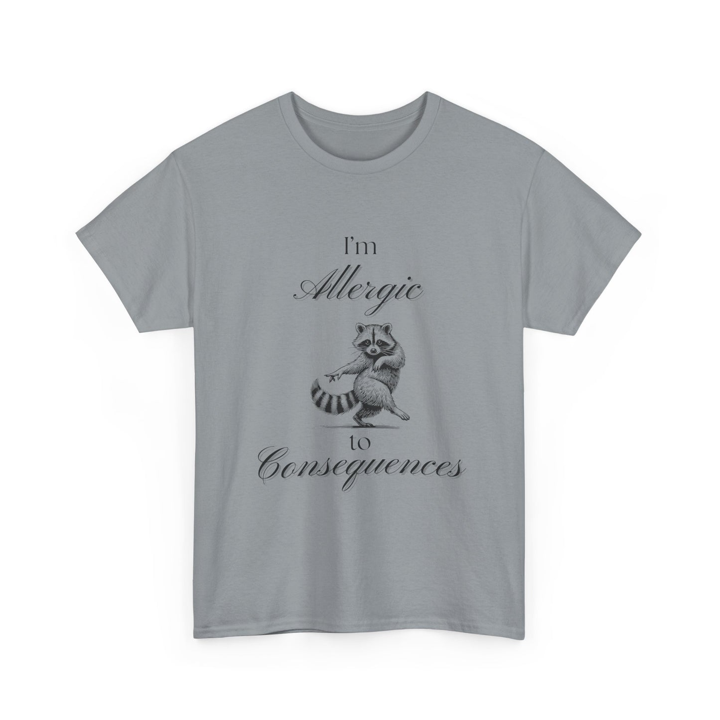 "I'm Allergic to Consequences" Unisex Cotton Tee , Funny Graphic Shirt, Casual Wear, Gift for Friends, Humor Apparel, Birthday and [...]