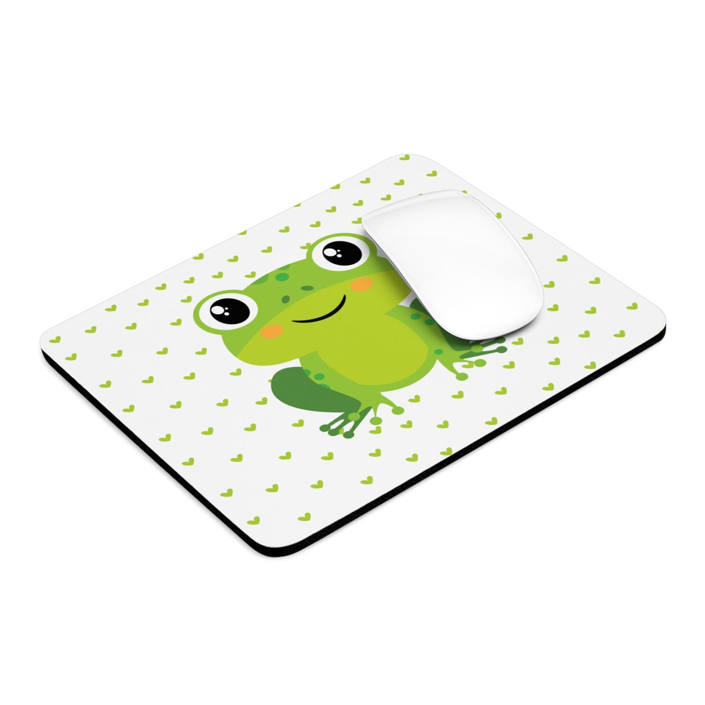 Cute Frog Mouse Pad, Desk Accessories, Green Frog Decor, Gifts for Teens, Office Supplies