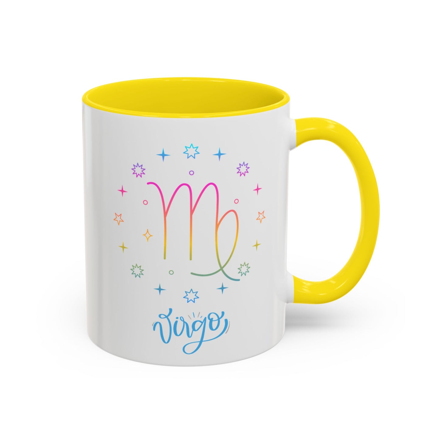 Colorful Zodiac Virgo Coffee Mug - Unique Gift for Astrology Lovers, Personalized Tea Cup, Vibrant Color Mug, Birthday Gift, Horoscope [...]