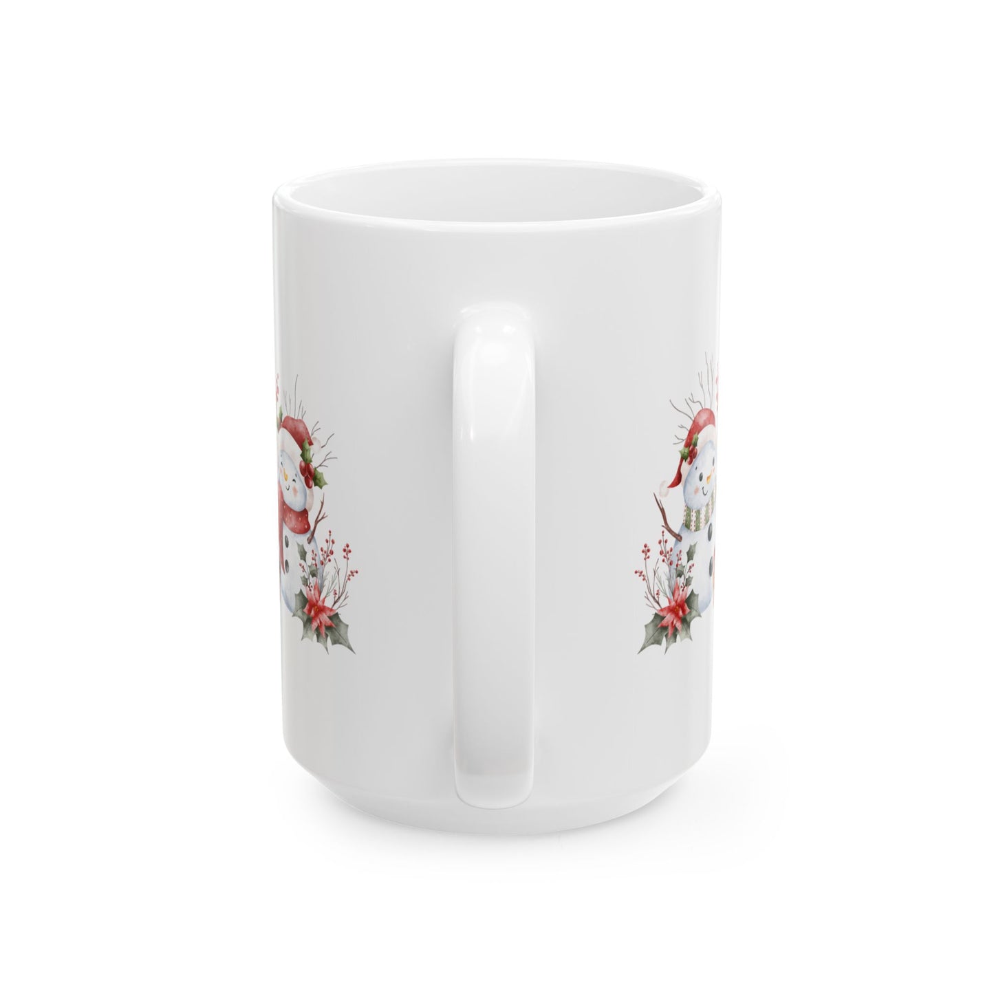 “’Tis the Season” Snowman Mug – Festive Christmas Coffee Cup (11oz & 15oz)